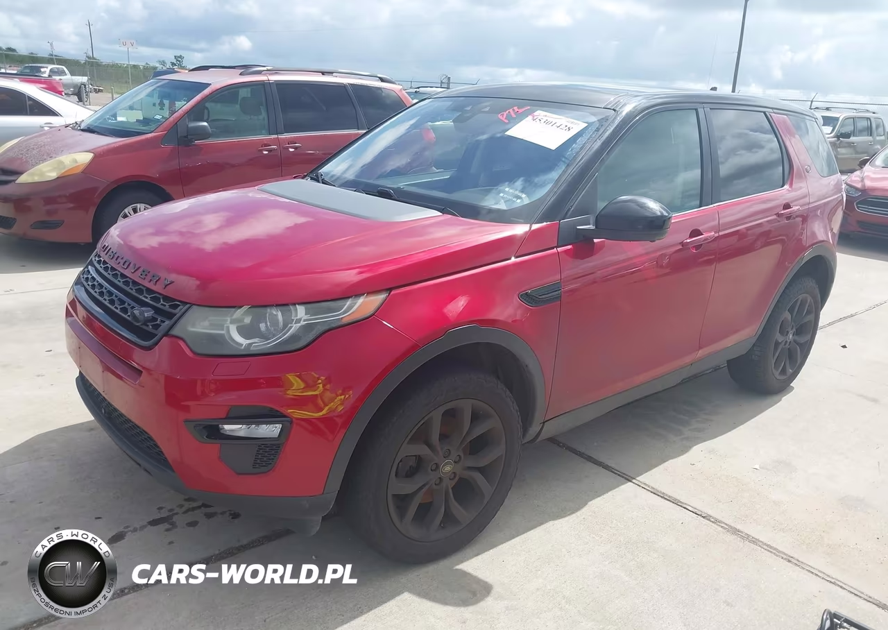 2016 Land Rover Discovery Sport Hse VIN:SALCR2BG8GH587125 - 2