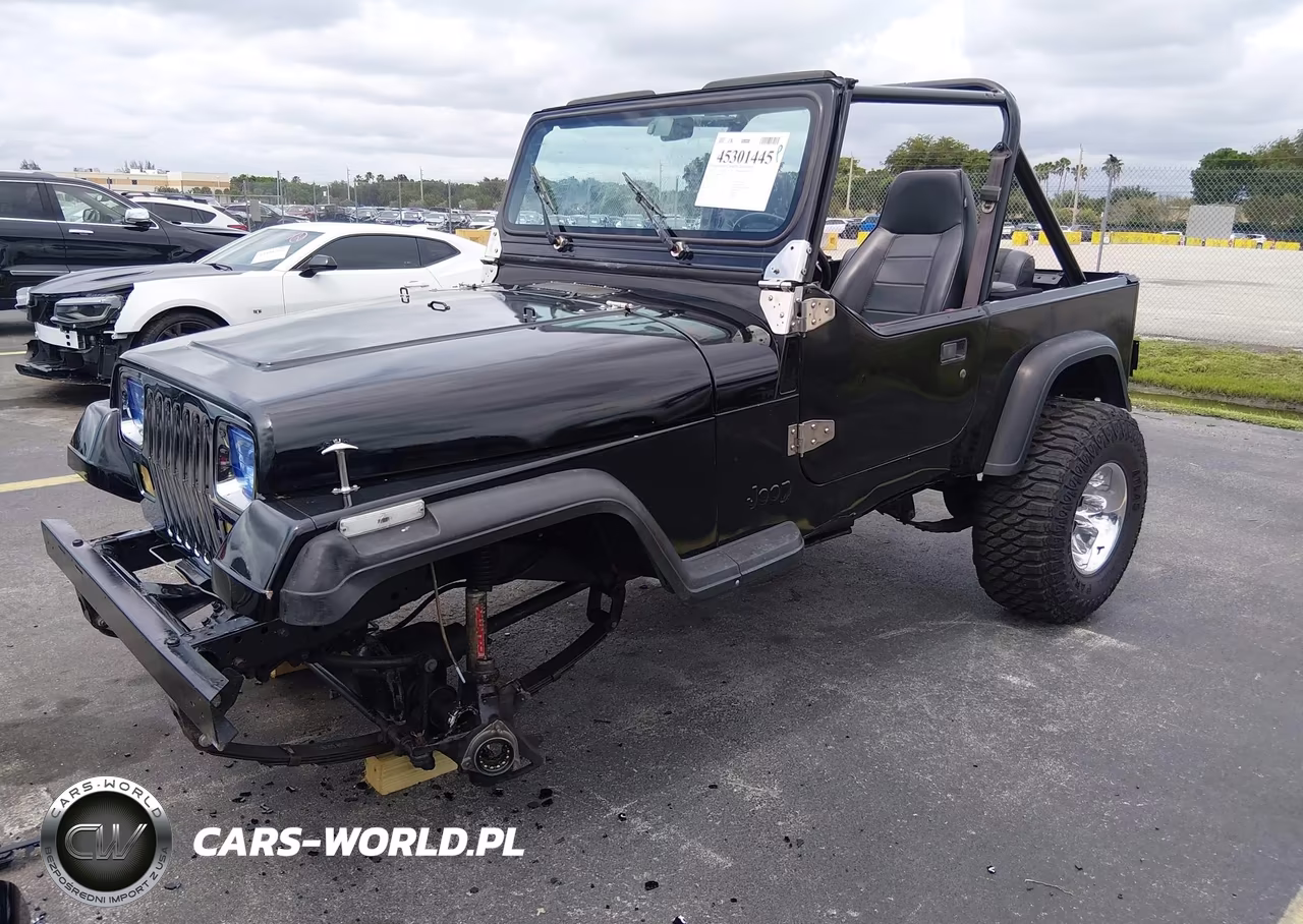 1991 Jeep Wrangler - Yj Renegade VIN:2J4FY69S8MJ122720 - 2