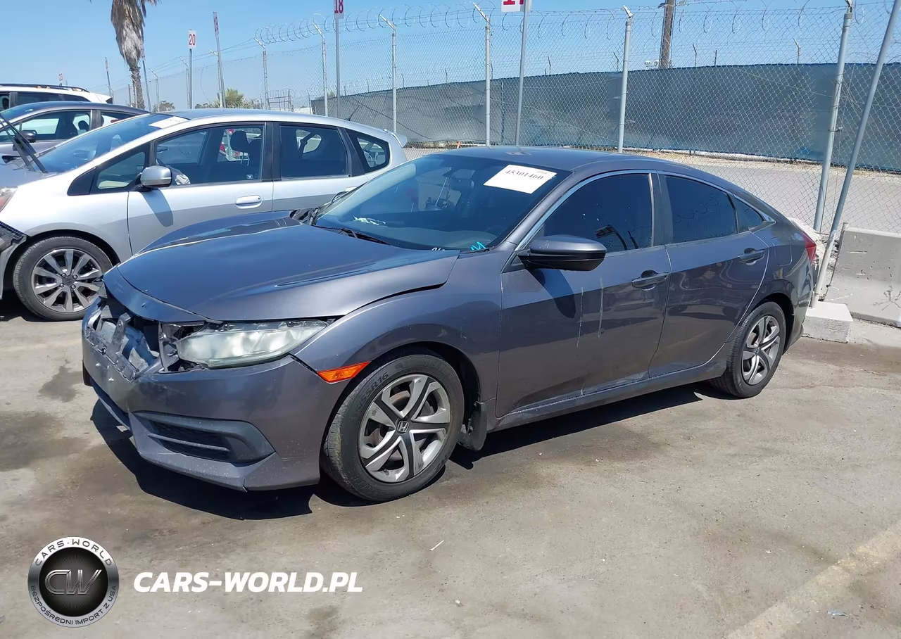 2016 Honda Civic Lx VIN:19XFC2F56GE006922 - 2