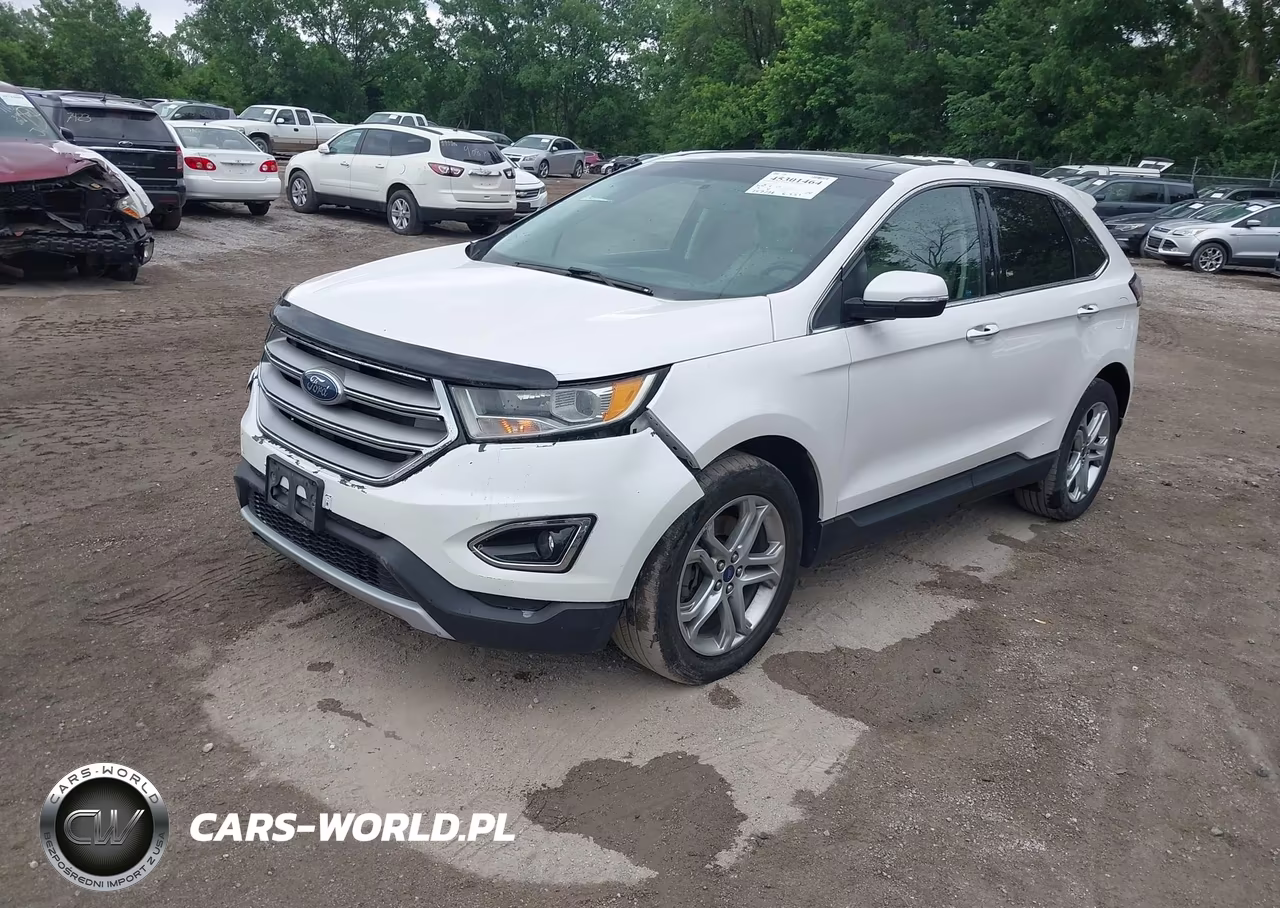 2017 Ford Edge Titanium VIN:2FMPK4K98HBC13179 - 2