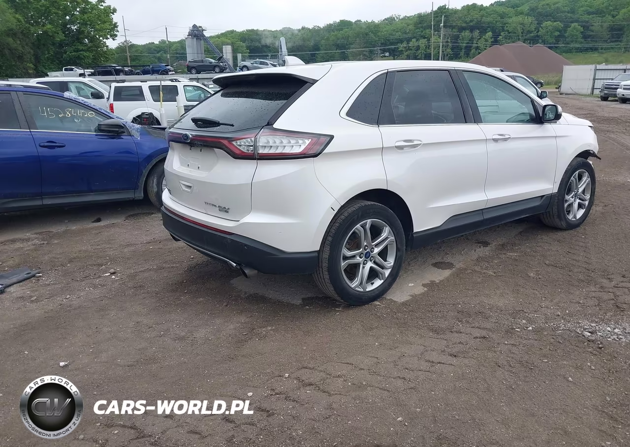 2017 Ford Edge Titanium VIN:2FMPK4K98HBC13179 - 4