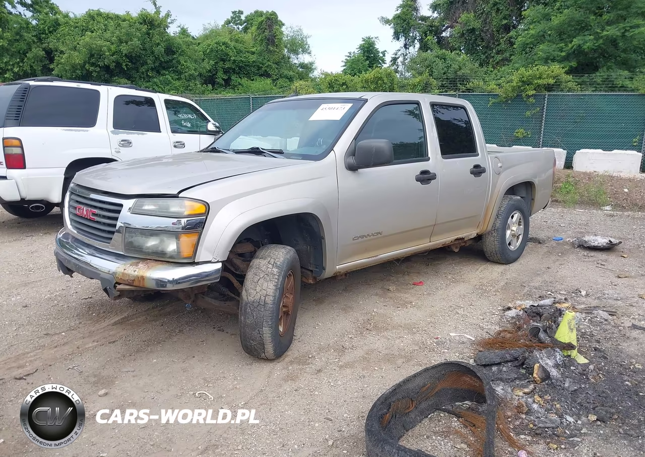 2005 GMC Canyon Sle VIN:1GTDT138958250880 - 2