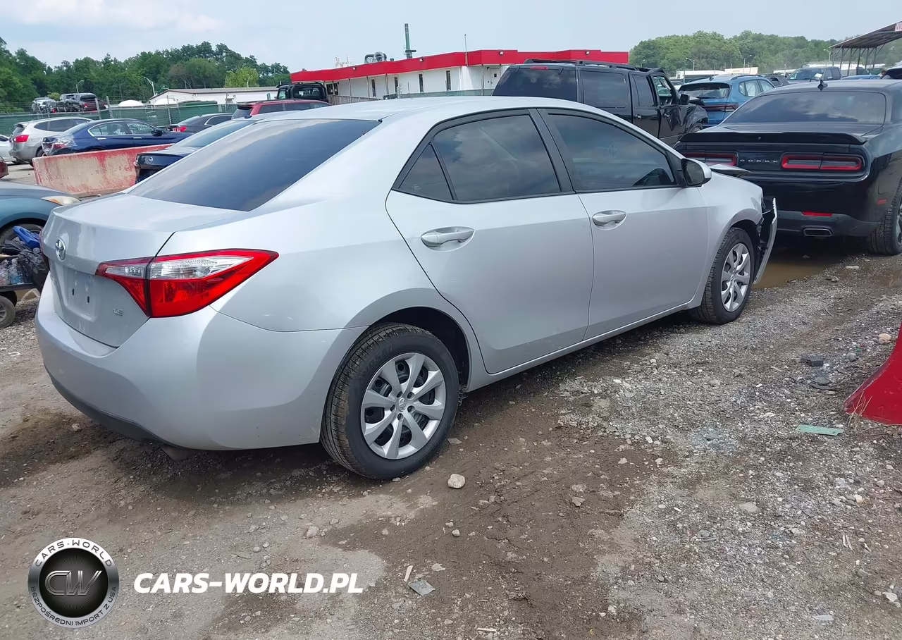 2014 Toyota Corolla Le VIN:2T1BURHE0EC020473 - 4
