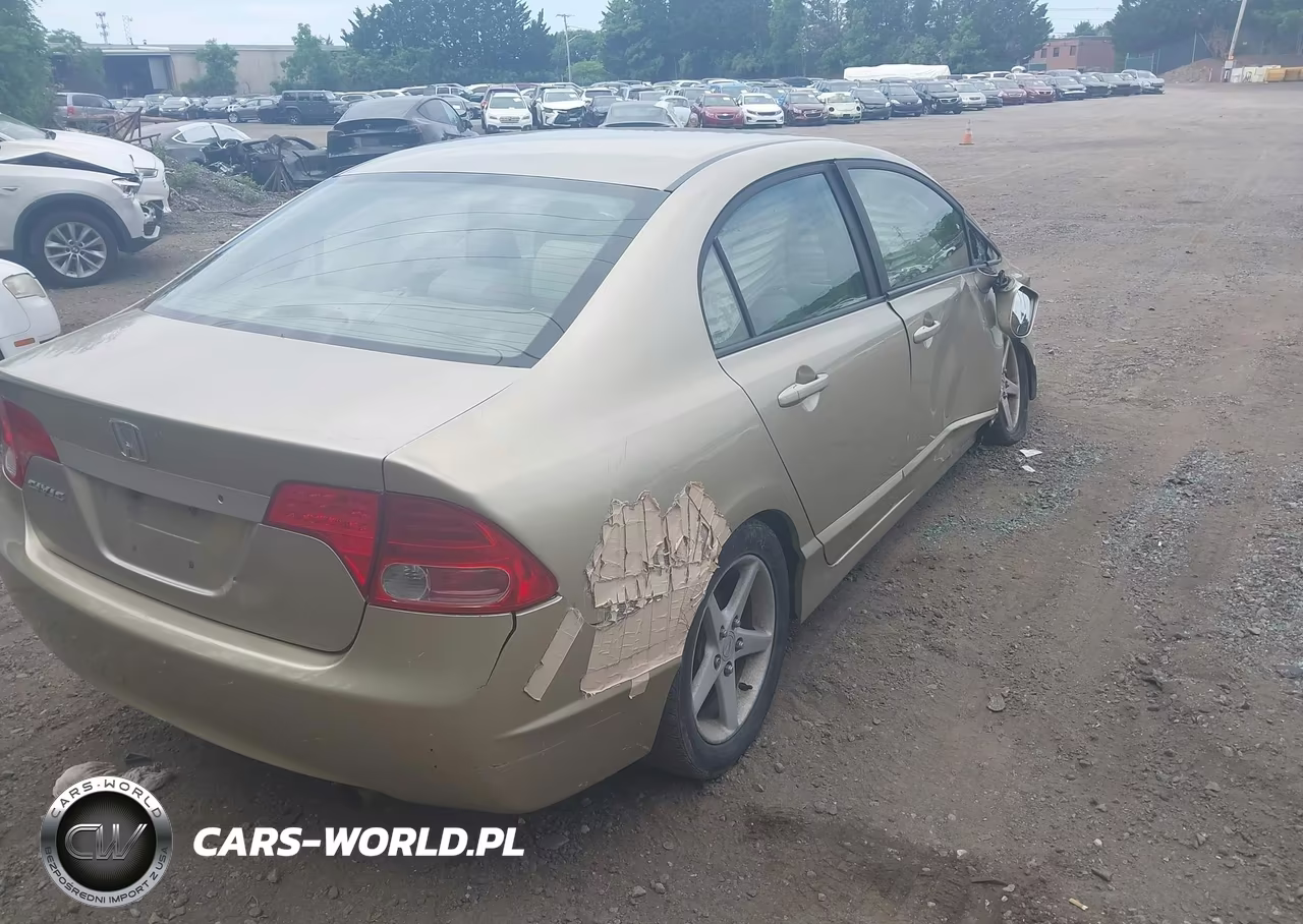 2008 Honda Civic Lx VIN:1HGFA16568L033290 - 4
