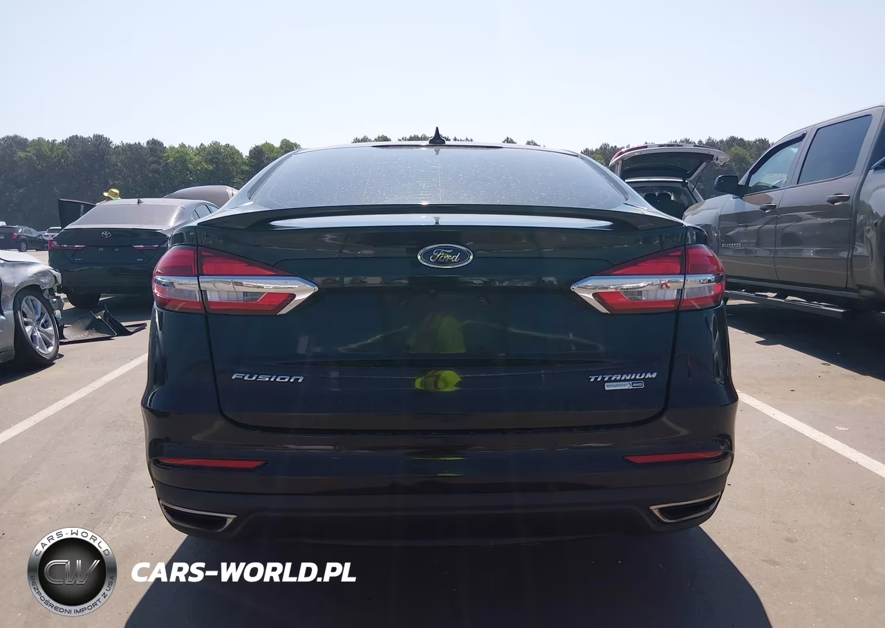 2019 Ford Fusion Titanium VIN:3FA6P0D9XKR189652 - 16