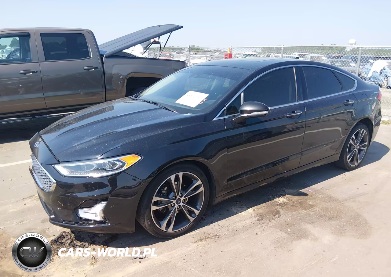 2019 Ford Fusion Titanium VIN:3FA6P0D9XKR189652 - 2