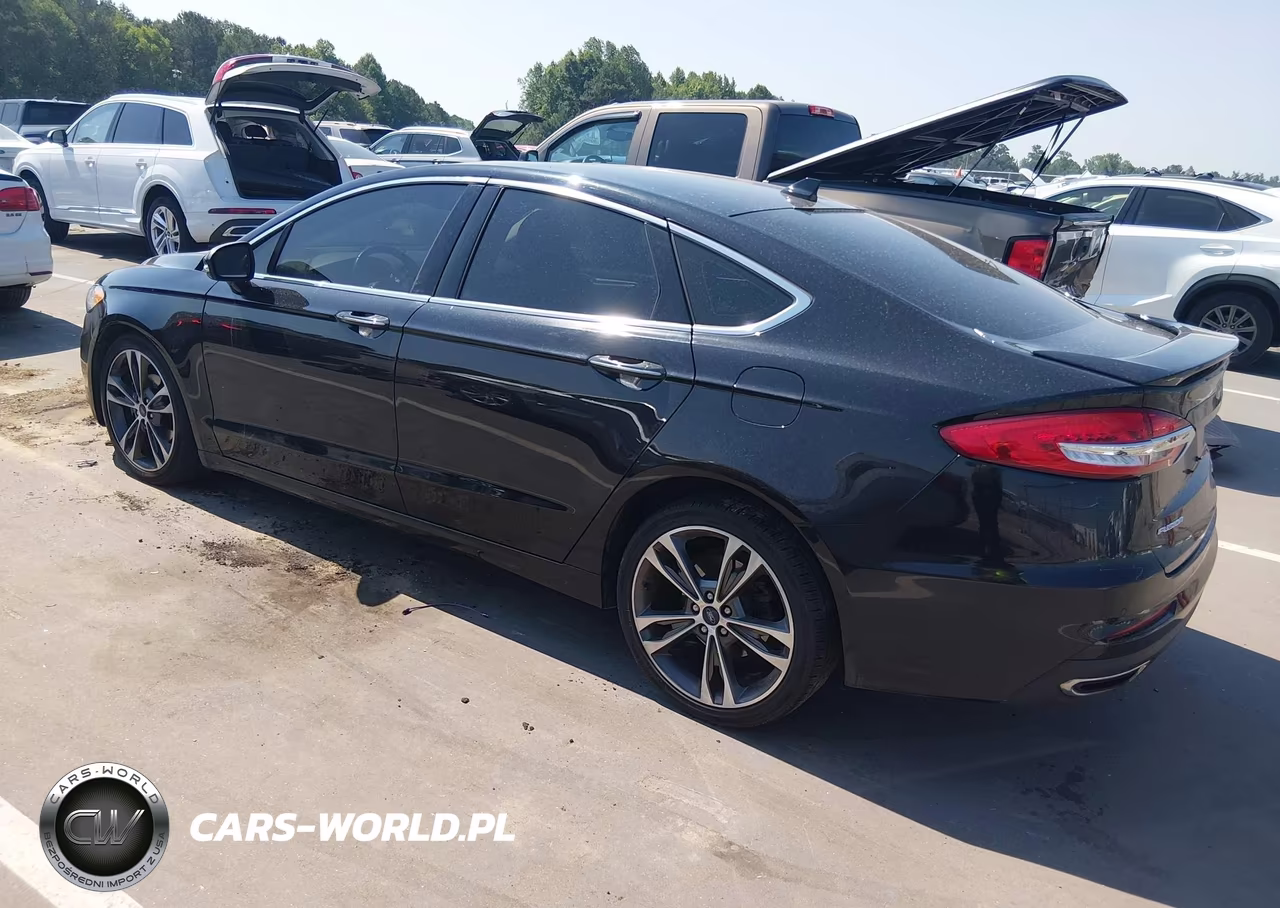 2019 Ford Fusion Titanium VIN:3FA6P0D9XKR189652 - 3