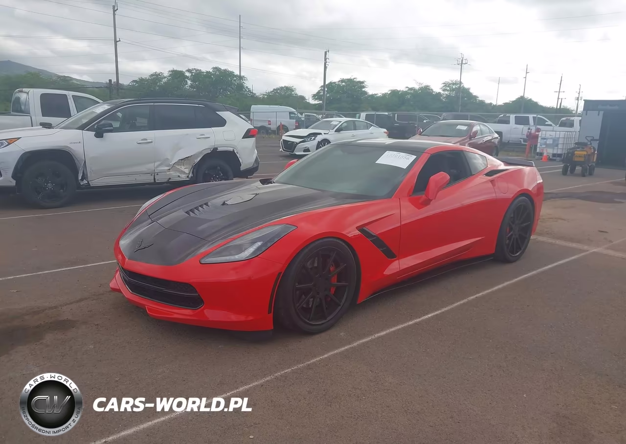 2014 Chevrolet Corvette Stingray Z51 VIN:1G1YJ2D74E5104786 - 2