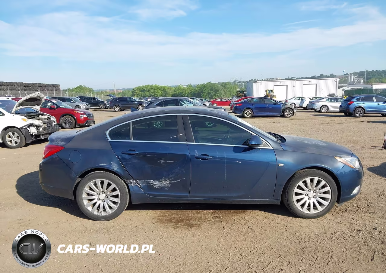 2011 Buick Regal Cxl Turbo Russelsheim VIN:W04GY5GV8B1090186 - 13