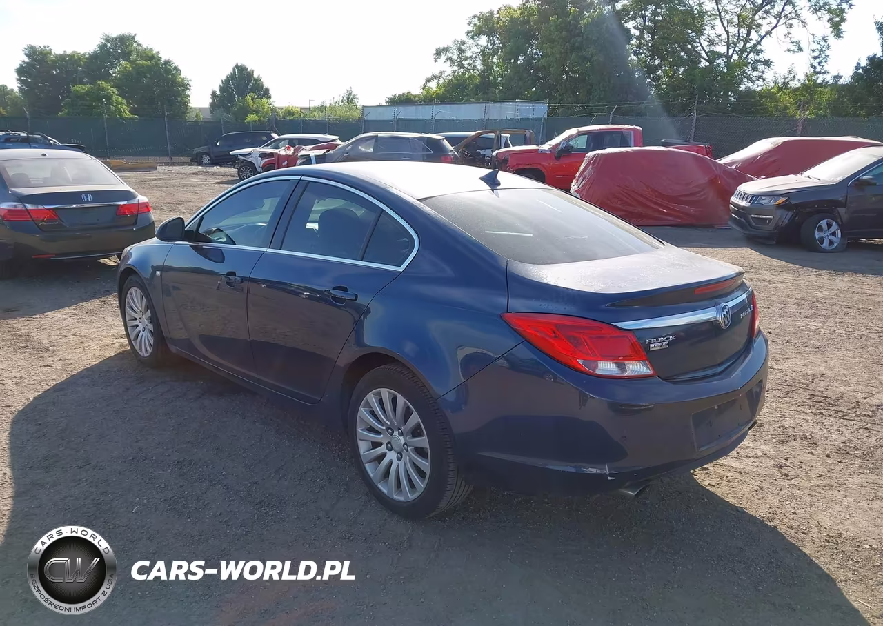 2011 Buick Regal Cxl Turbo Russelsheim VIN:W04GY5GV8B1090186 - 3