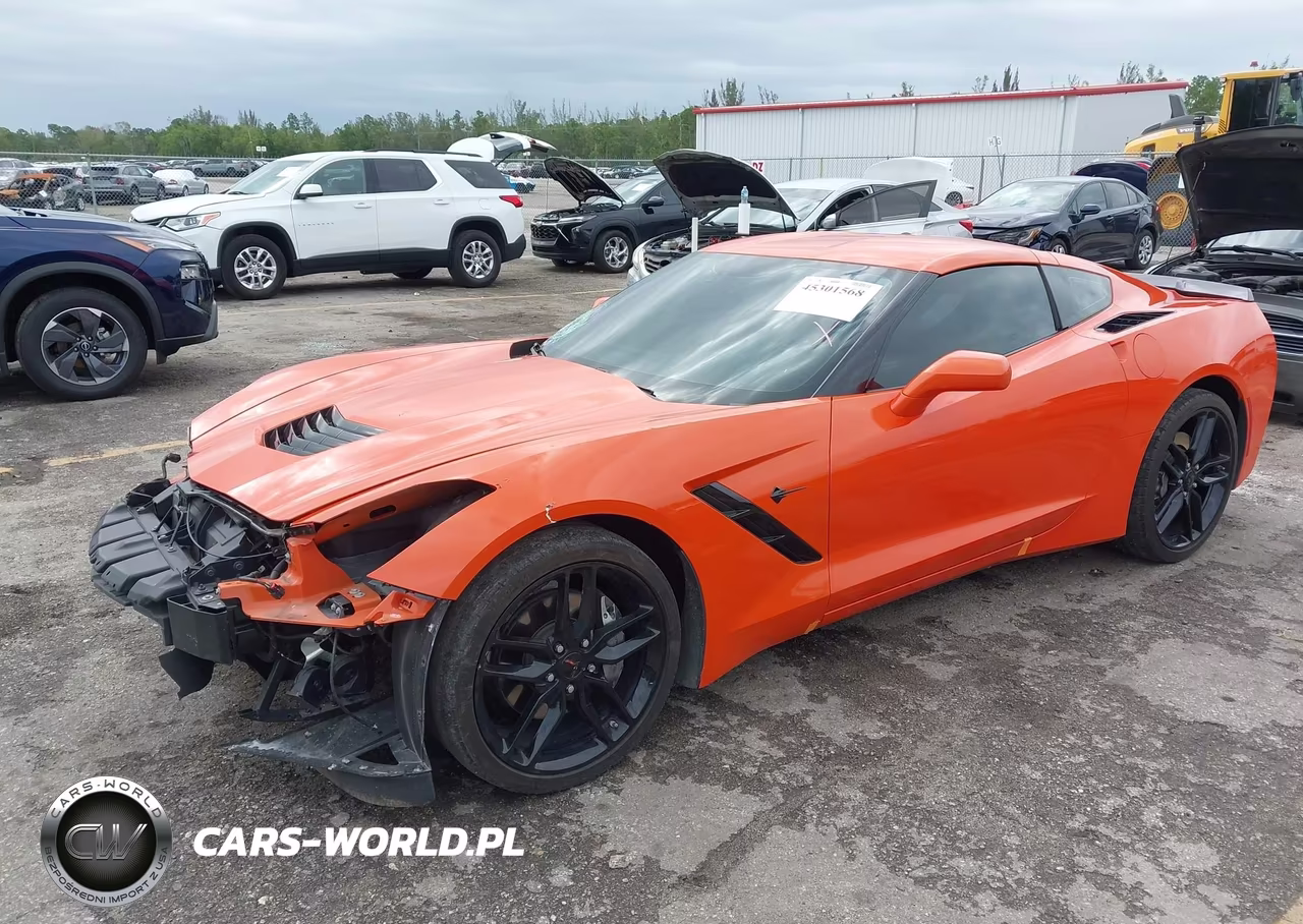 2019 Chevrolet Corvette Stingray VIN:1G1YA2D76K5100105 - 2