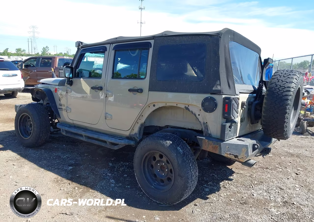 2017 Jeep Wrangler Unlimited Sport 4X4 VIN:1C4BJWDG5HL593381 - 3