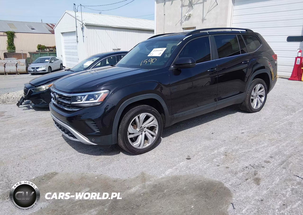 2021 Volkswagen Atlas 3.6L V6 Se W-Technology VIN:1V2HR2CA9MC589285 - 2