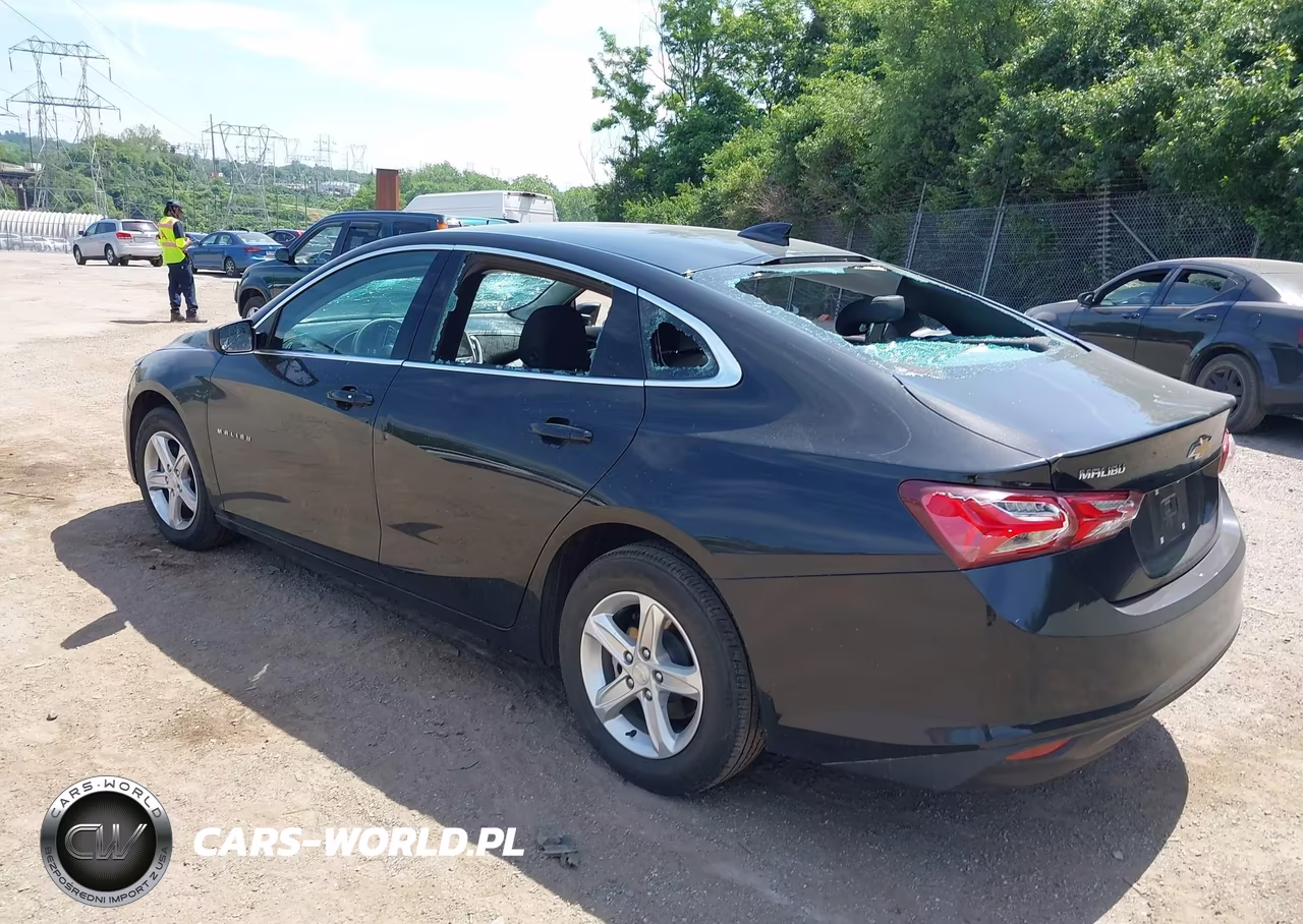 2022 Chevrolet Malibu Fwd Lt VIN:1G1ZD5ST1NF193840 - 3