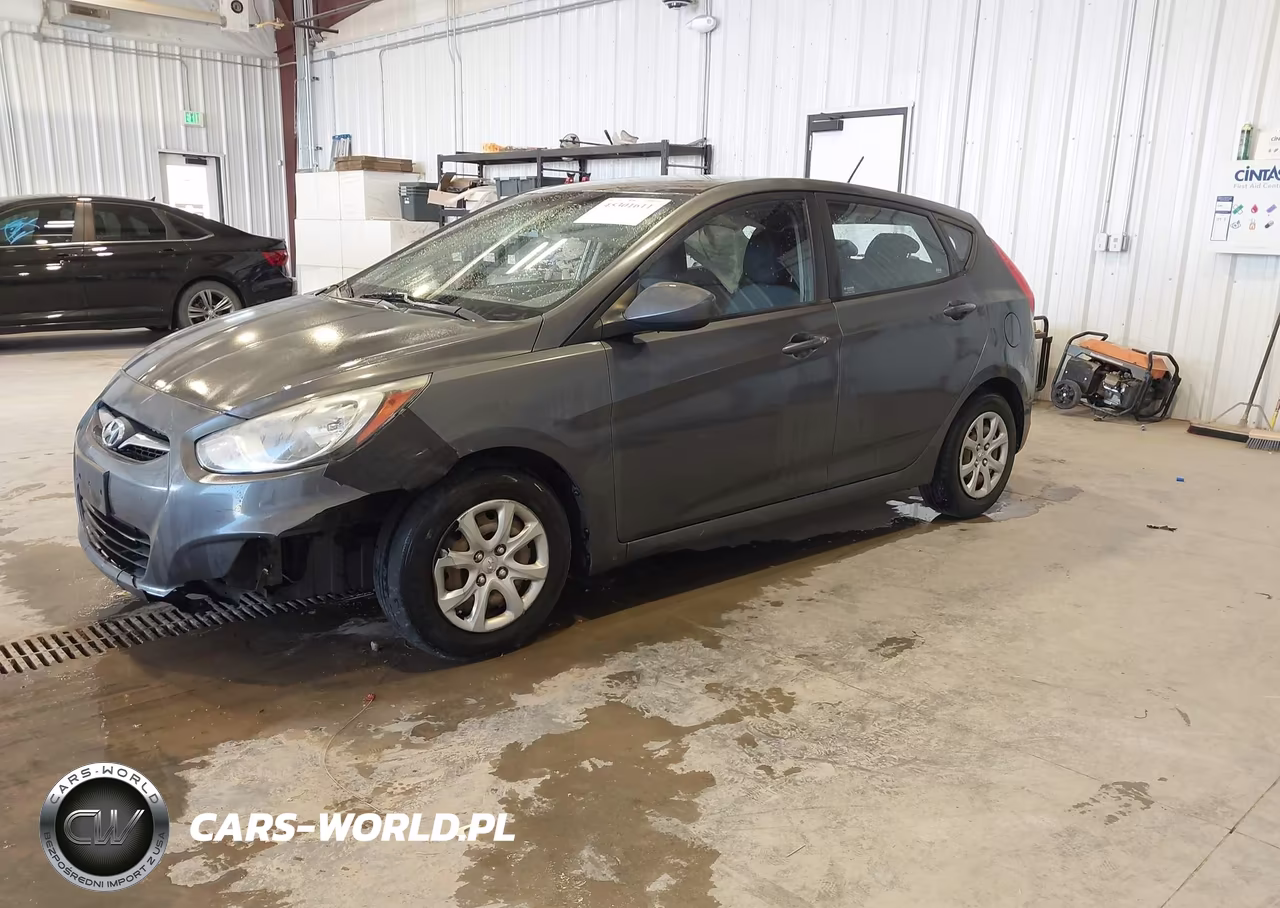 2012 Hyundai Accent Gs VIN:KMHCT5AE0CU011164 - 2