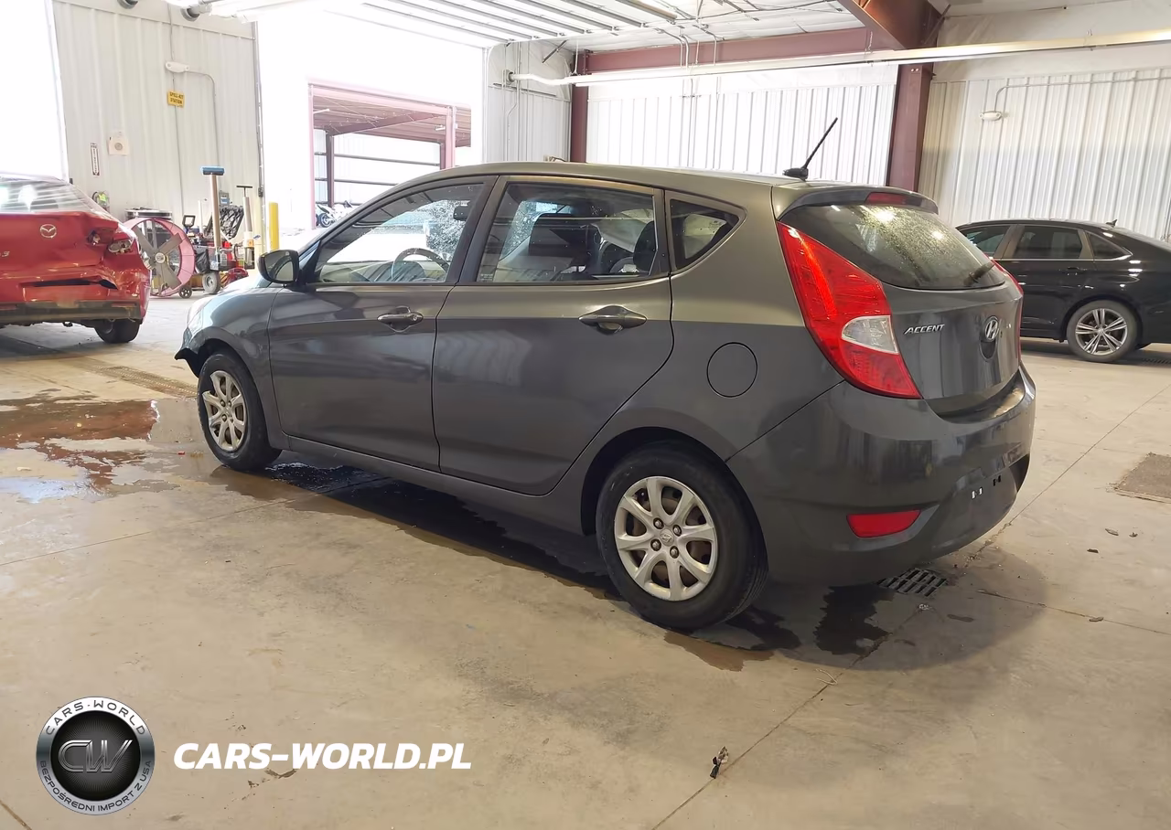2012 Hyundai Accent Gs VIN:KMHCT5AE0CU011164 - 3