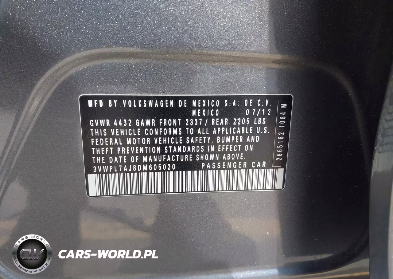 2013 Volkswagen Jetta Sportwagen 2.0L Tdi VIN:3VWPL7AJ8DM605020 - 9