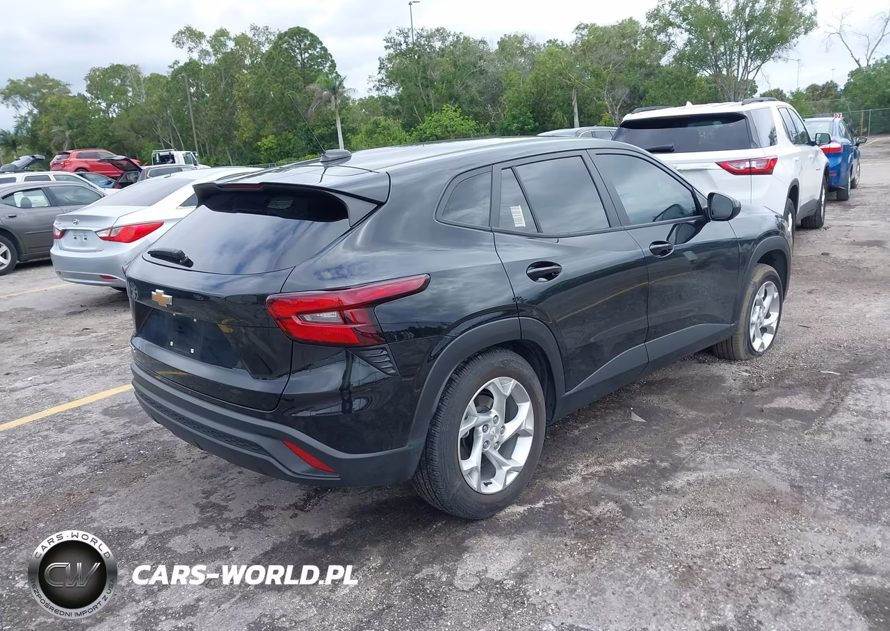2024 Chevrolet Trax Fwd Sp VIN:KL77LFE26RC081582 - 4