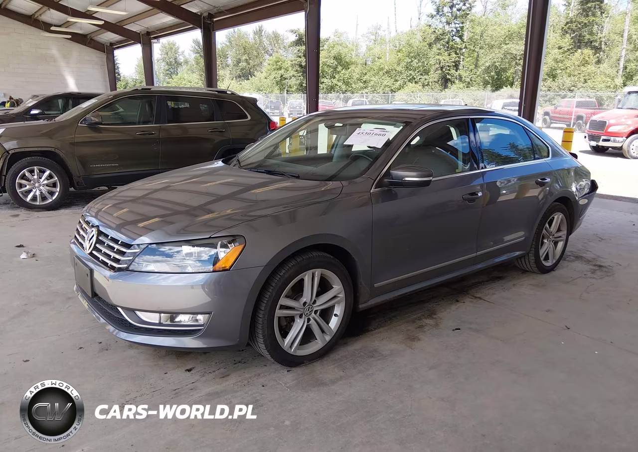 2015 Volkswagen Passat 2.0L Tdi Se VIN:1VWBV7A33FC122240 - 2