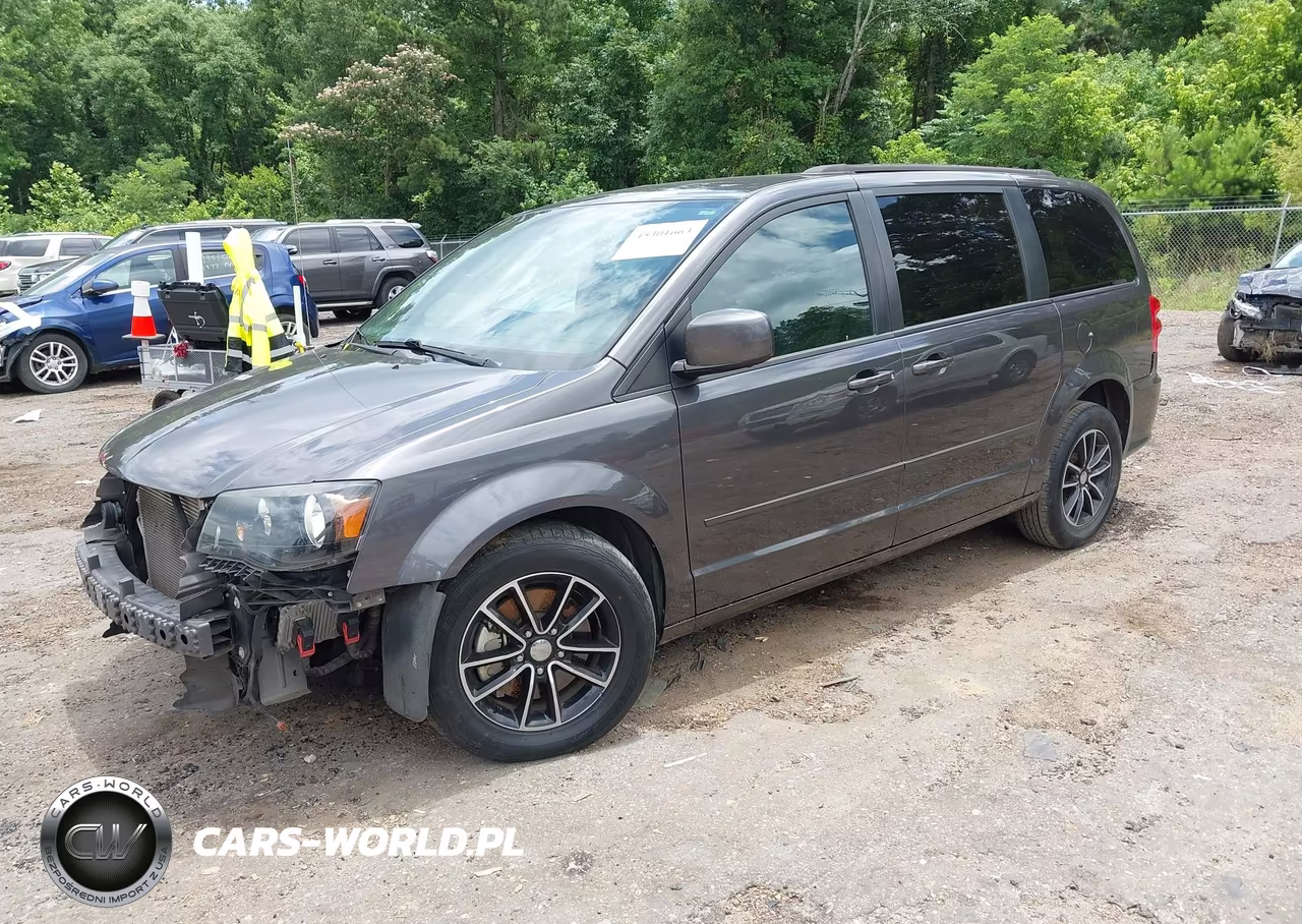 2017 Dodge Grand Caravan Gt VIN:2C4RDGEG1HR672001 - 2