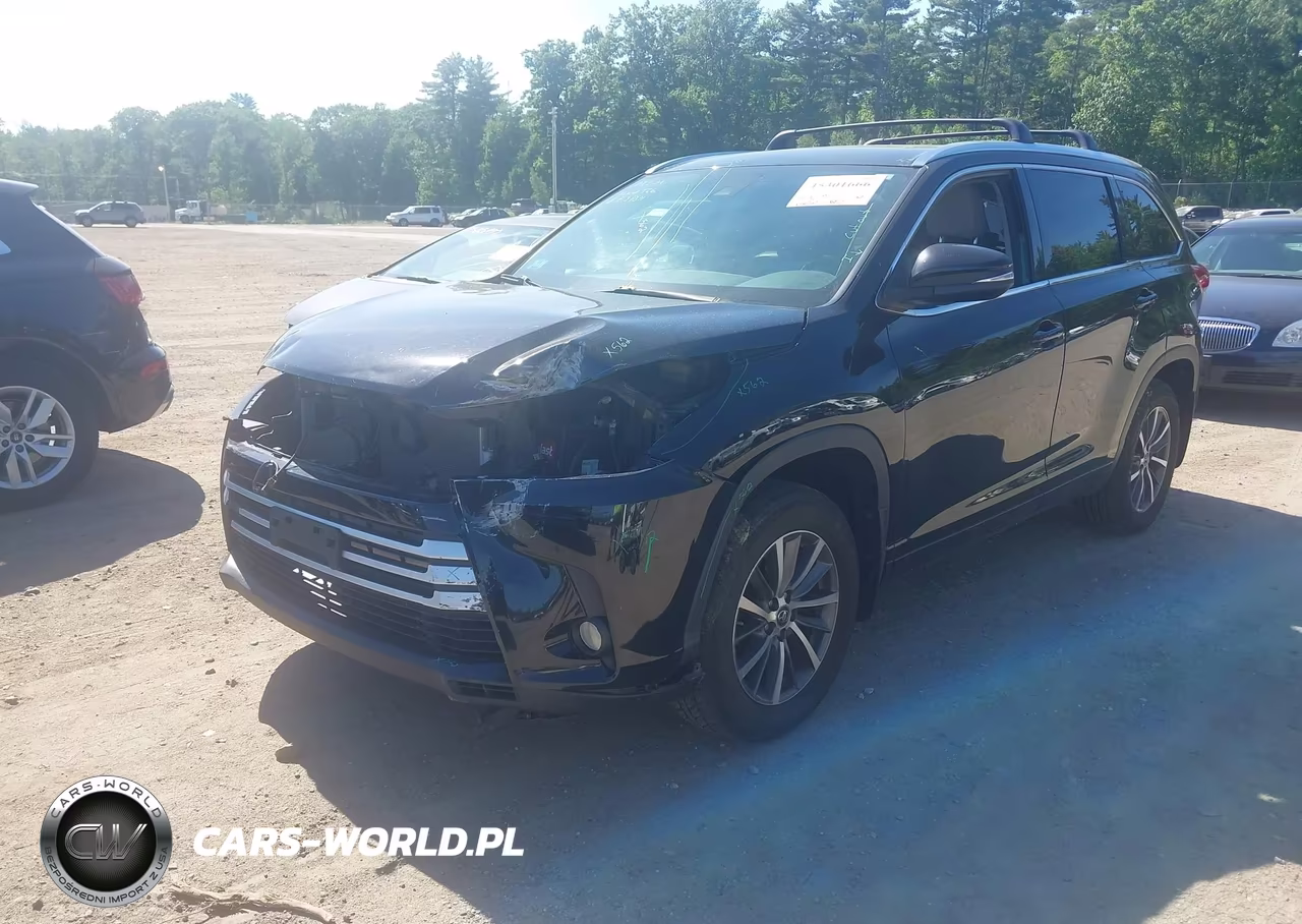 2018 Toyota Highlander Xle VIN:5TDJZRFHXJS531149 - 2