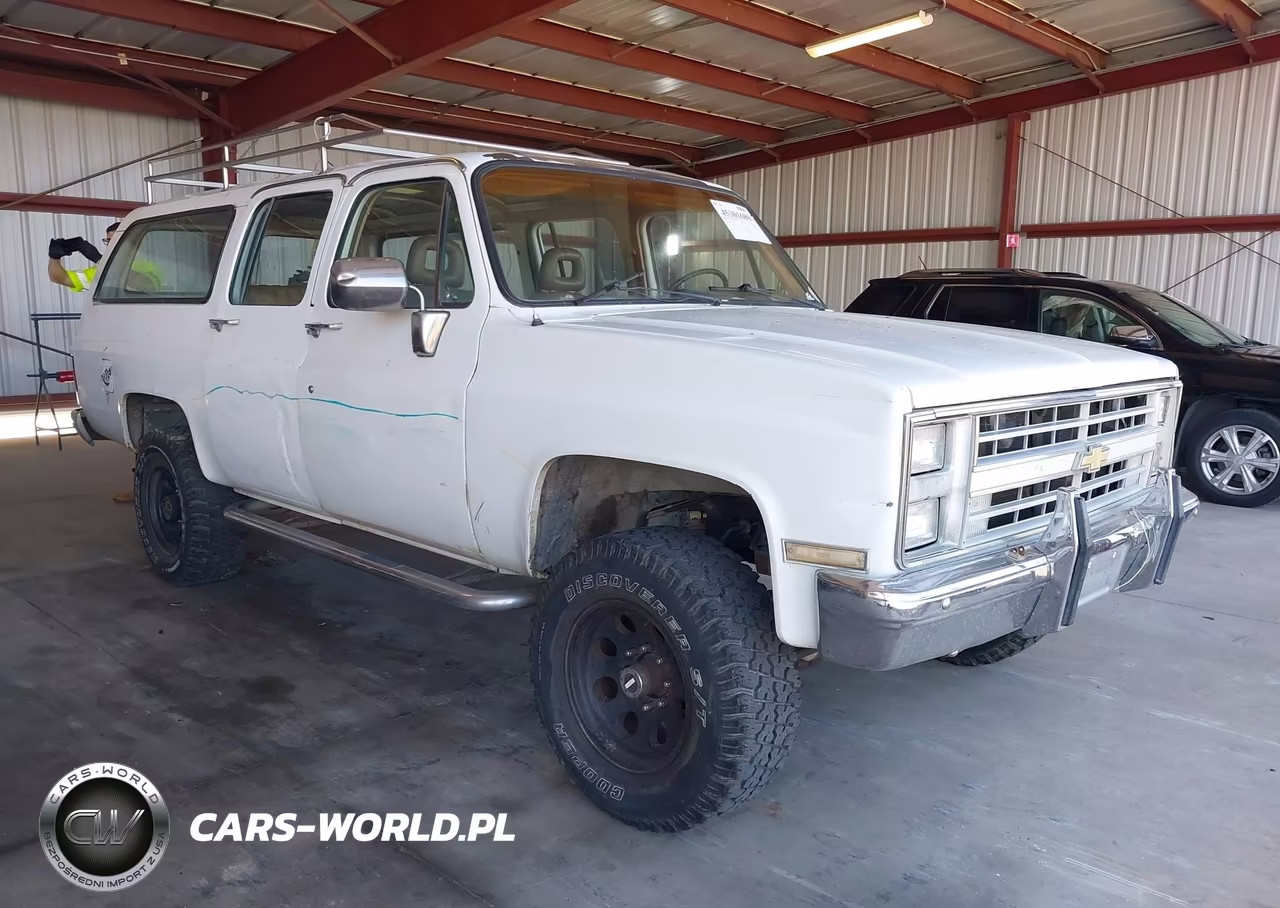 1986 Chevrolet Suburban K2