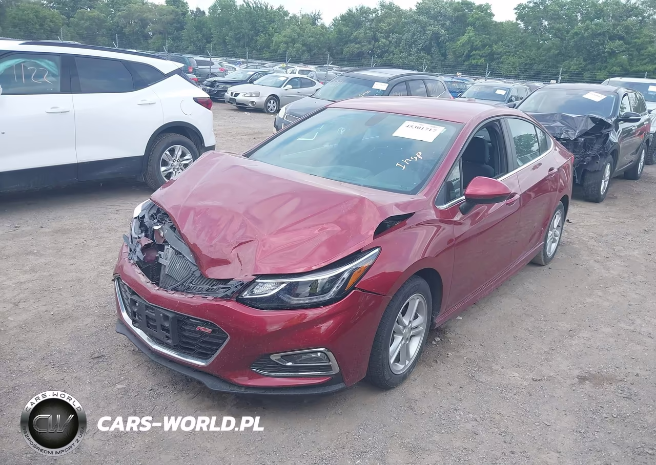 2017 Chevrolet Cruze Lt Auto VIN:1G1BE5SM8H7136122 - 2