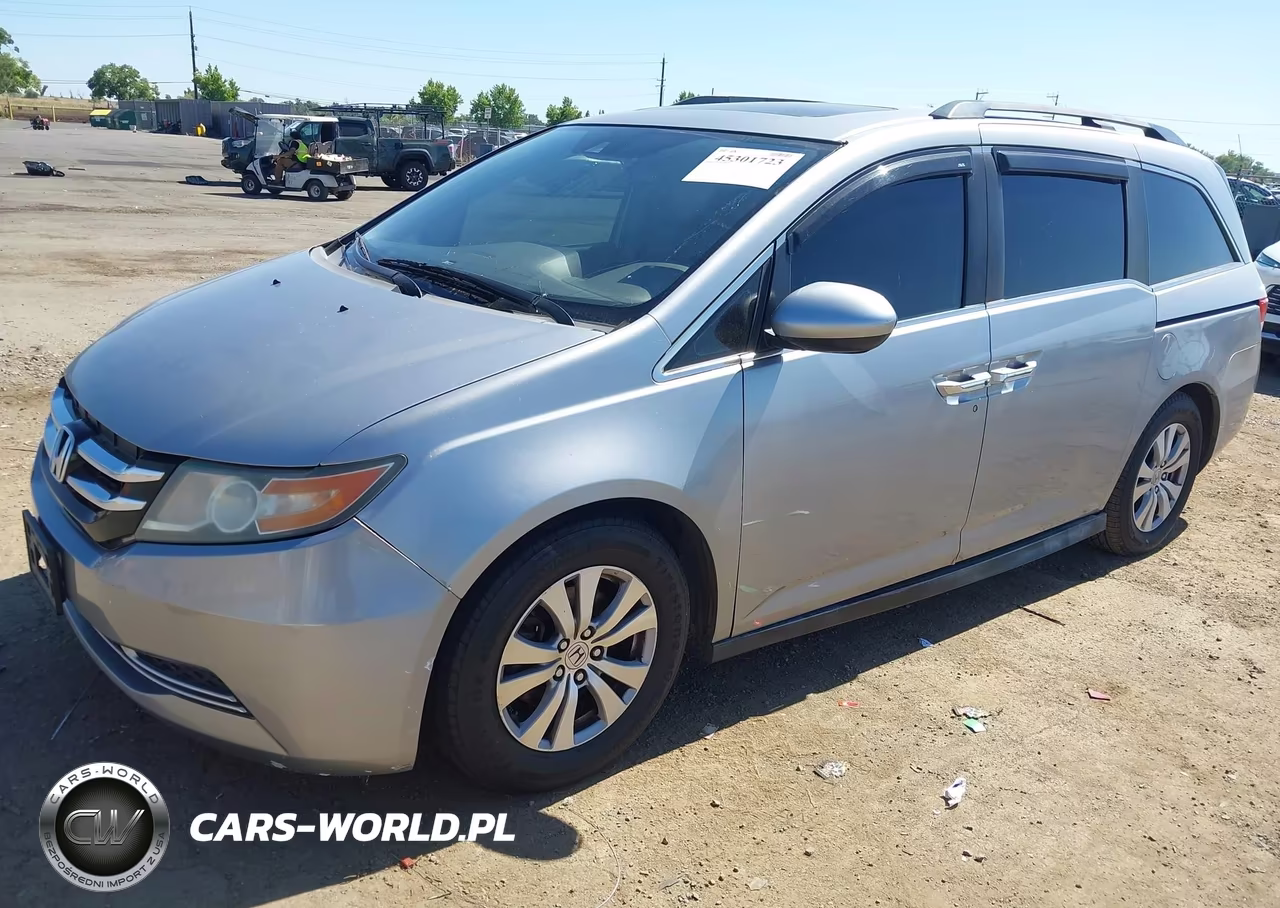 2016 Honda Odyssey Ex-L VIN:5FNRL5H61GB008155 - 2