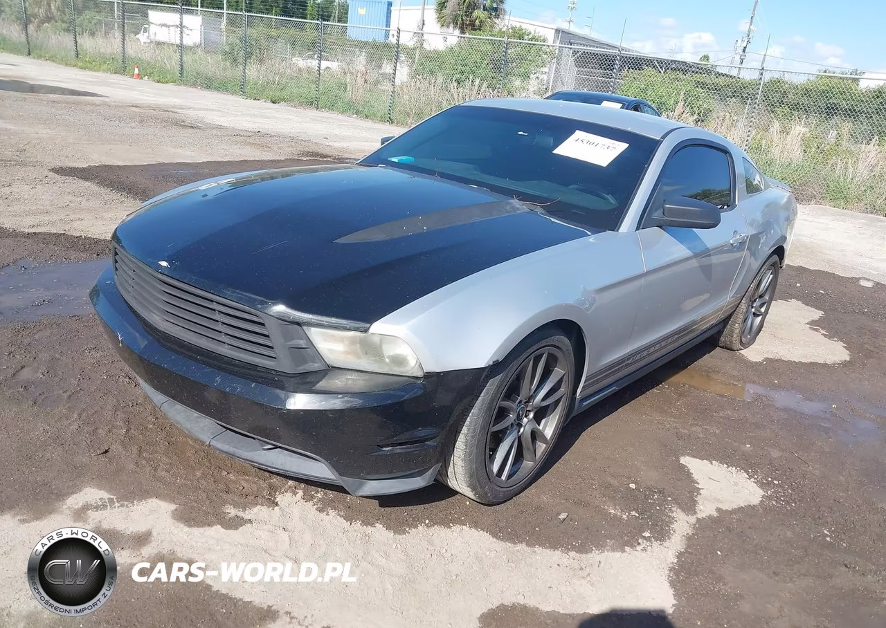 2012 Ford Mustang V6 VIN:1ZVBP8AM4C5209217 - 2