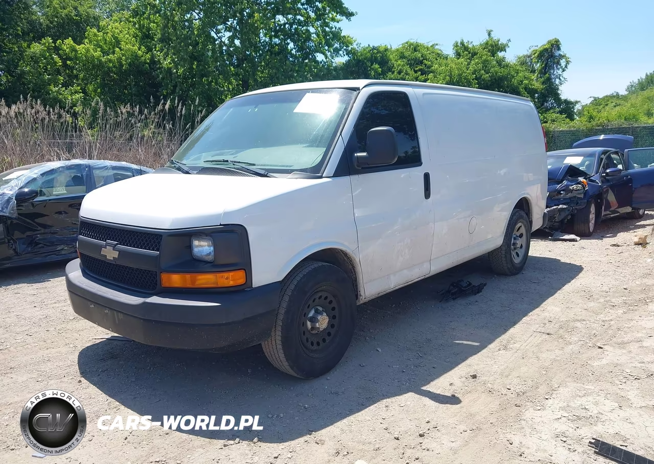 2014 Chevrolet Express 1500 Work Van VIN:1GCSGAFX9E1158174 - 2