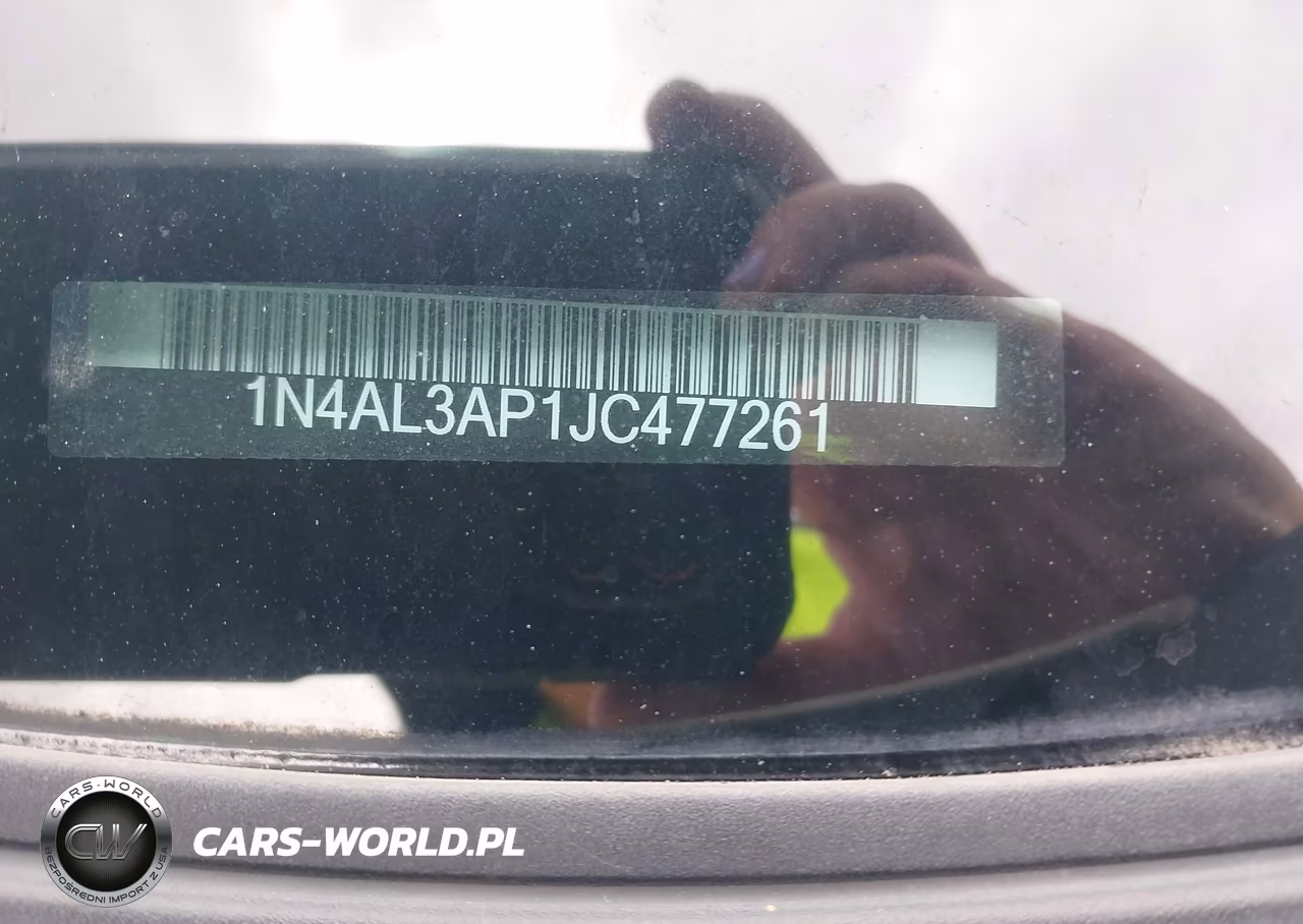 2018 Nissan Altima 2.5 Sr VIN:1N4AL3AP1JC477261 - 9