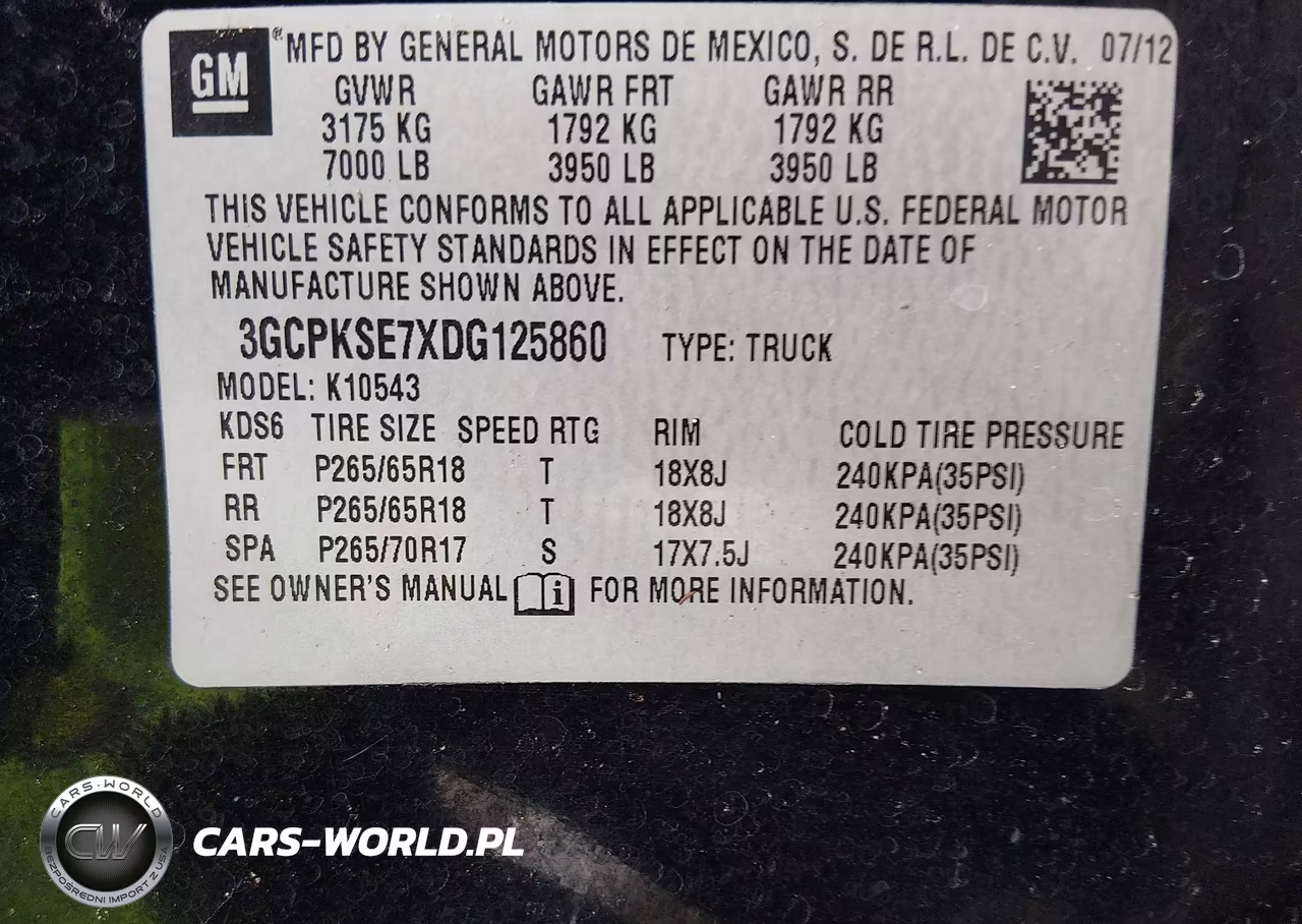 2013 Chevrolet Silverado 1500 Lt VIN:3GCPKSE7XDG125860 - 9