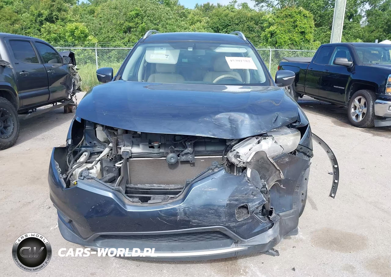 2015 Nissan Rogue Sv VIN:KNMAT2MT1FP583383 - 12