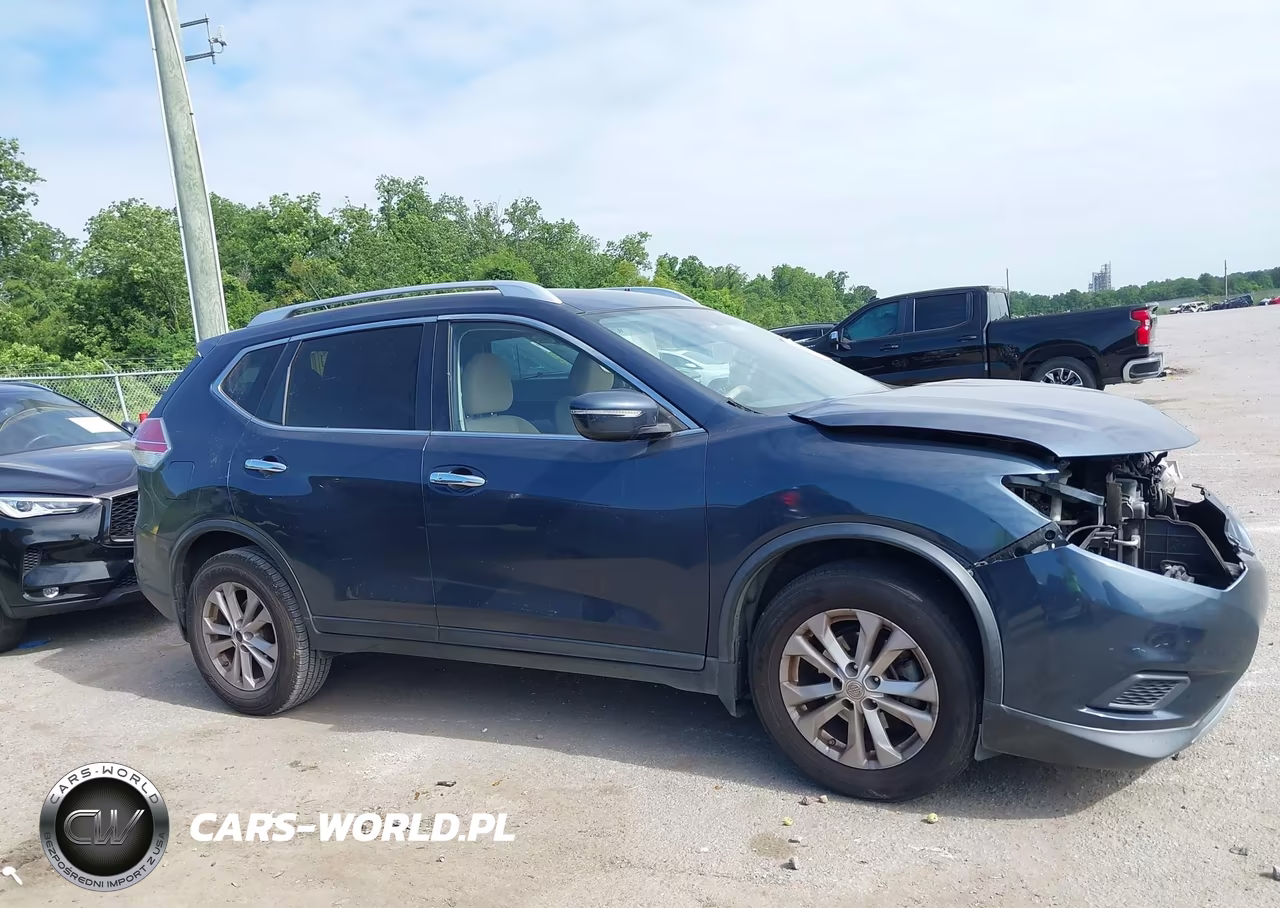 2015 Nissan Rogue Sv VIN:KNMAT2MT1FP583383 - 13