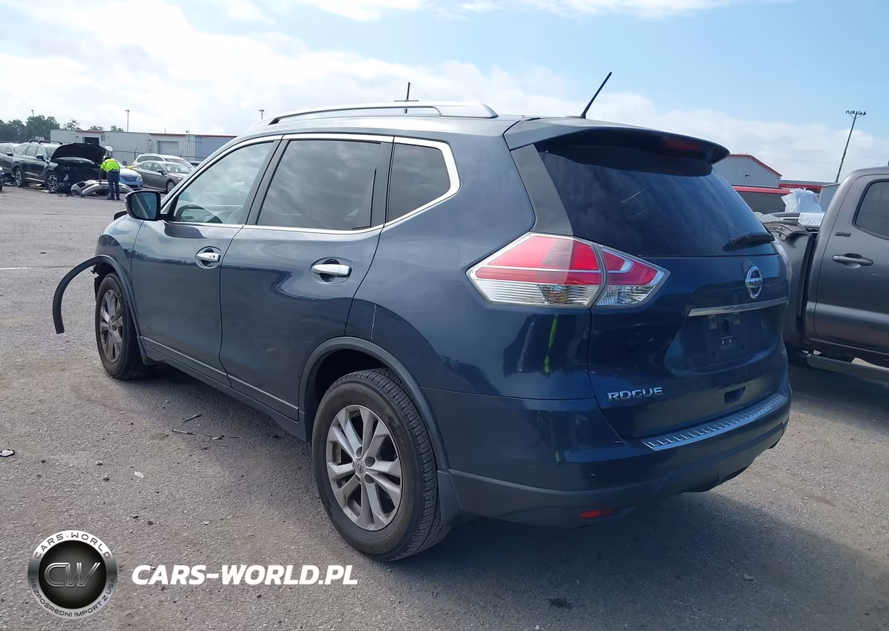2015 Nissan Rogue Sv VIN:KNMAT2MT1FP583383 - 3