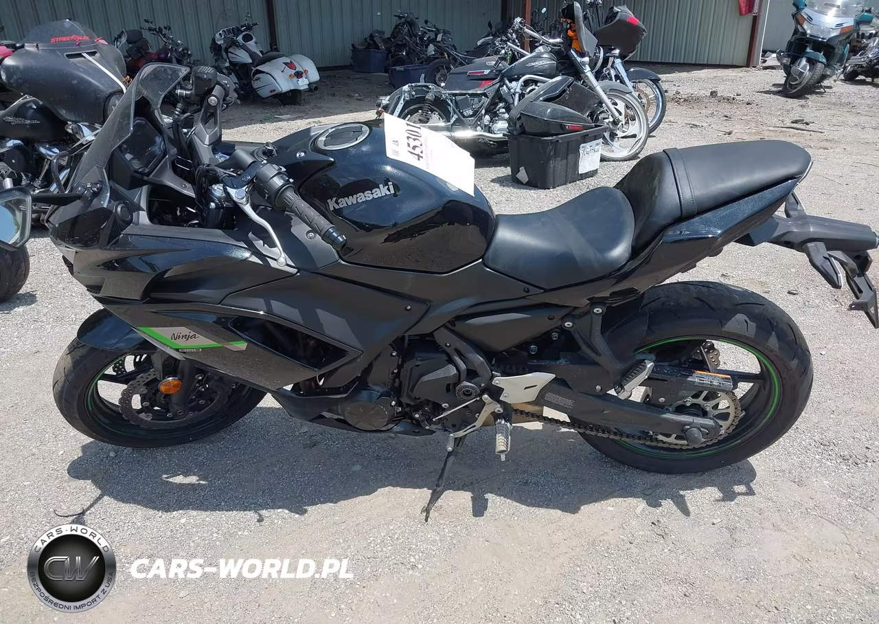 2025 Kawasaki Ex650 R VIN:ML5EXER11SDAG0755 - 13