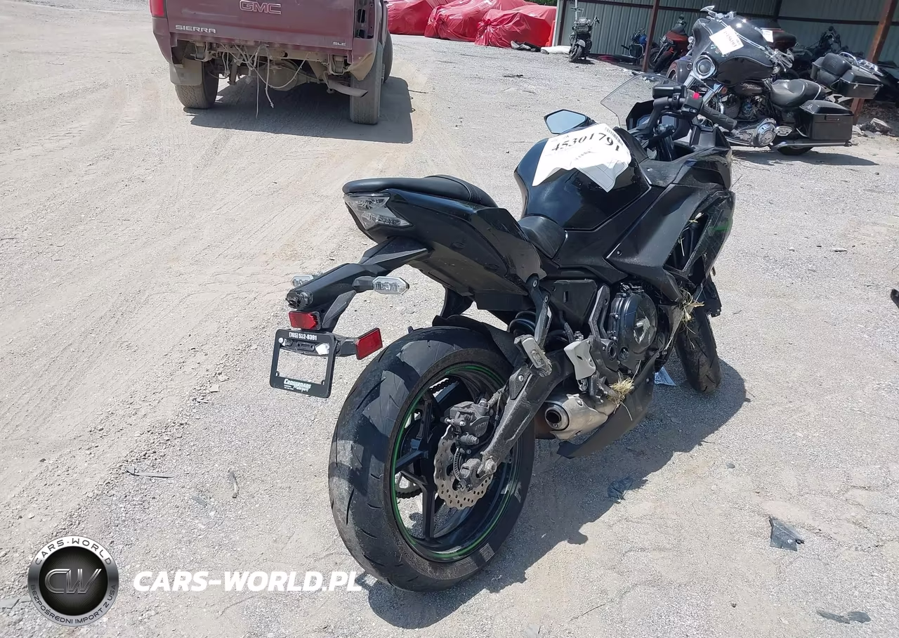 2025 Kawasaki Ex650 R VIN:ML5EXER11SDAG0755 - 4