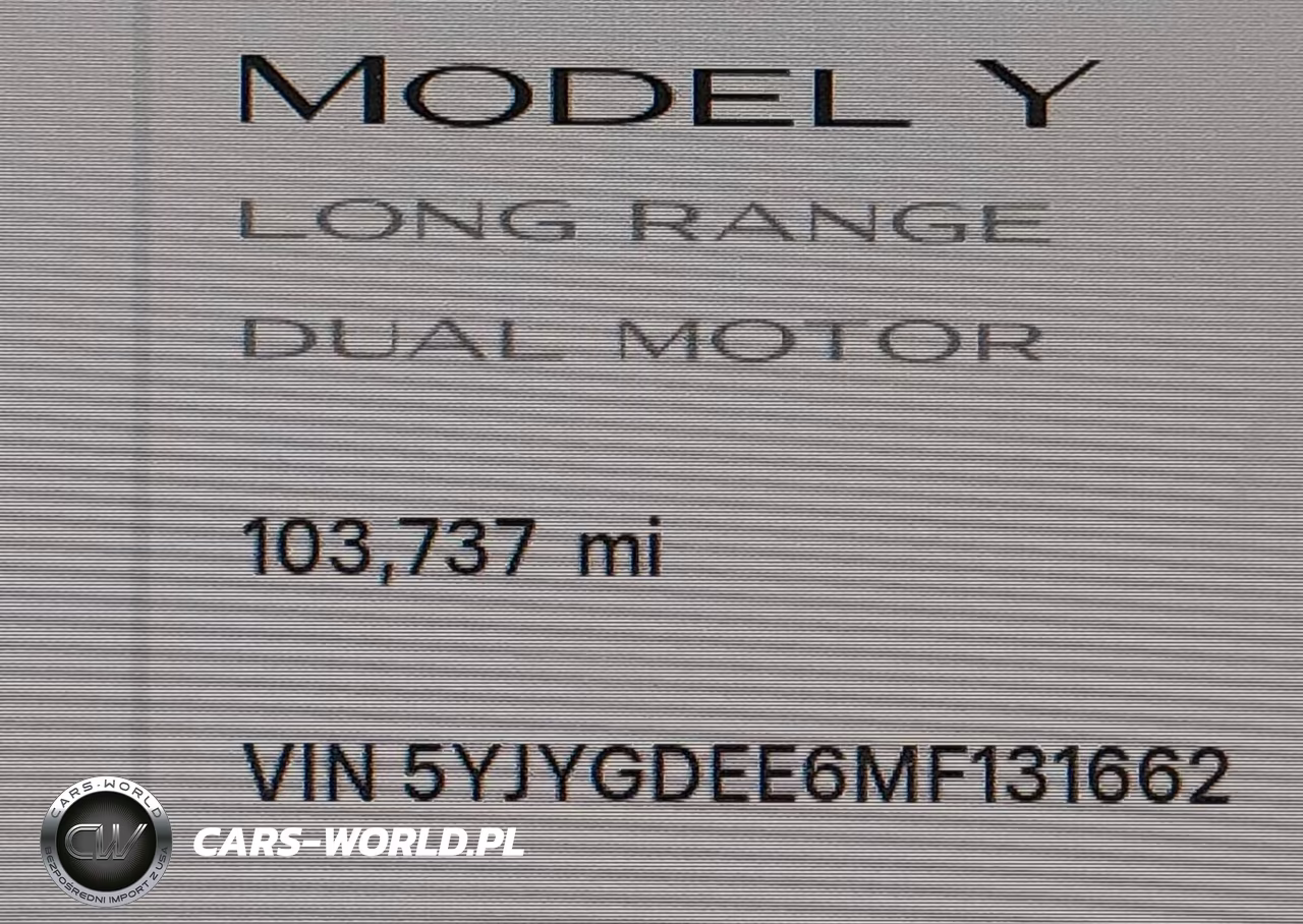 2021 Tesla Model Y Long Range Dual Motor All-Wheel Drive VIN:5YJYGDEE6MF131662 - 14