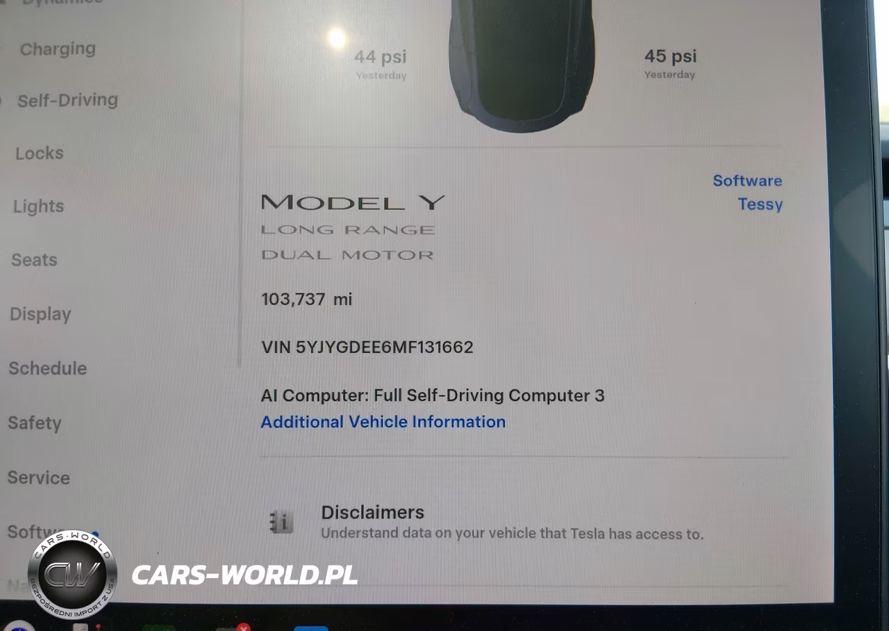 2021 Tesla Model Y Long Range Dual Motor All-Wheel Drive VIN:5YJYGDEE6MF131662 - 7
