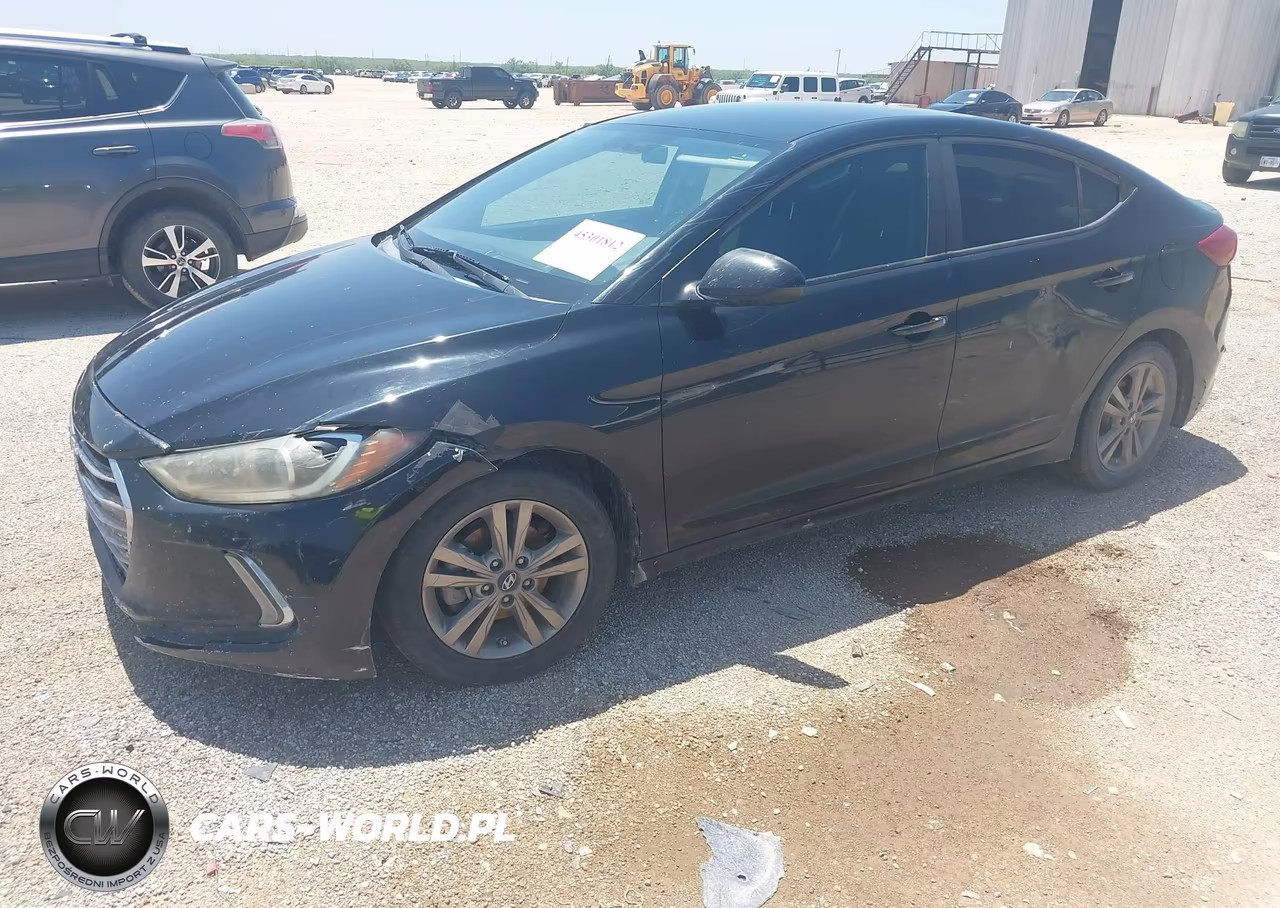 2018 Hyundai Elantra Sel VIN:KMHD84LF6JU504334 - 2