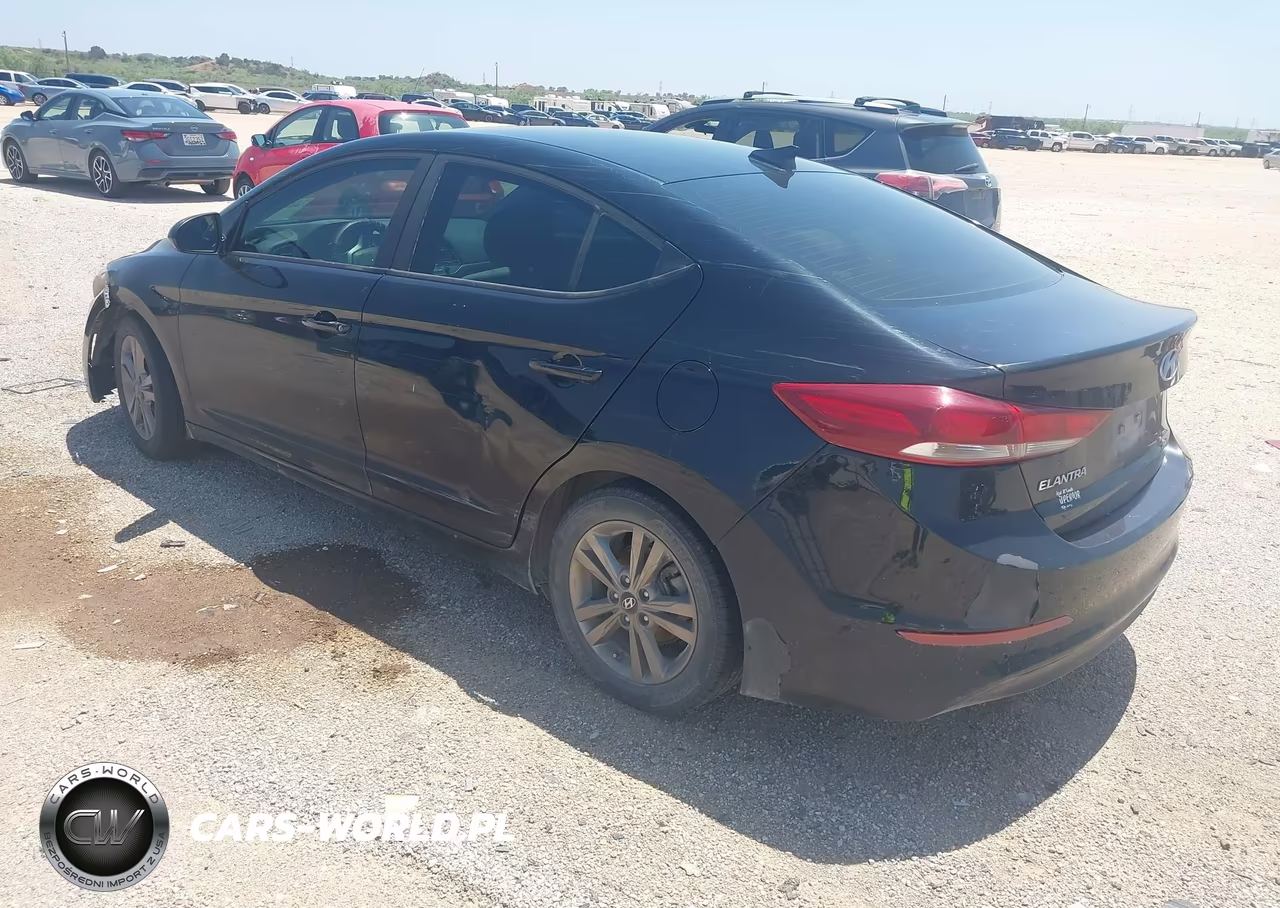 2018 Hyundai Elantra Sel VIN:KMHD84LF6JU504334 - 3