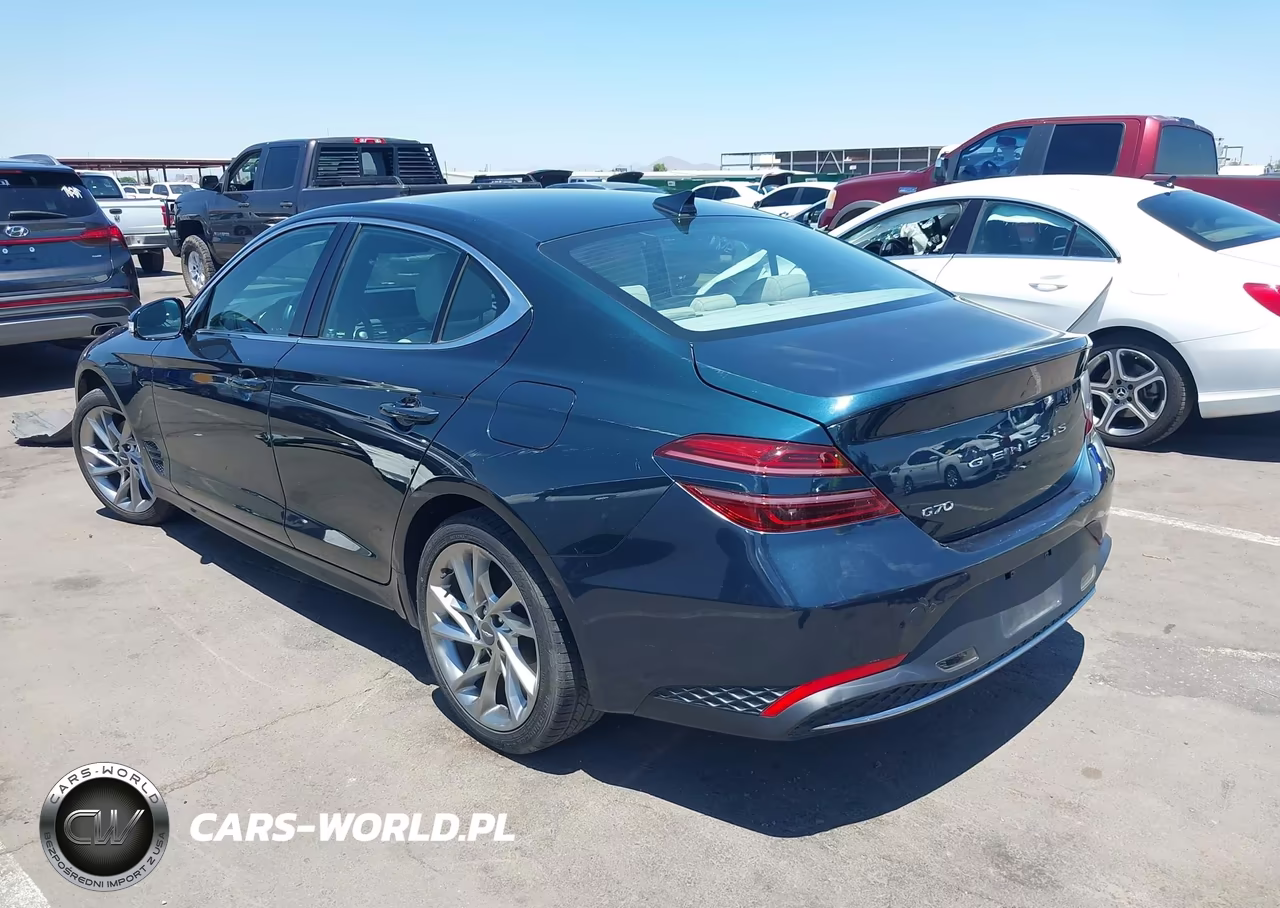 2022 Genesis G70 2.0T Rwd VIN:KMTG34TA0NU094691 - 3