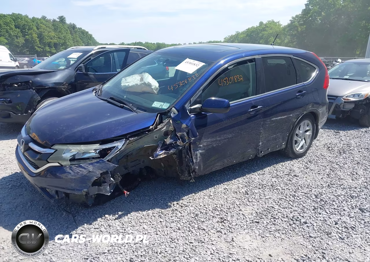 2015 Honda Cr-V Ex VIN:3CZRM3H57FG701968 - 2