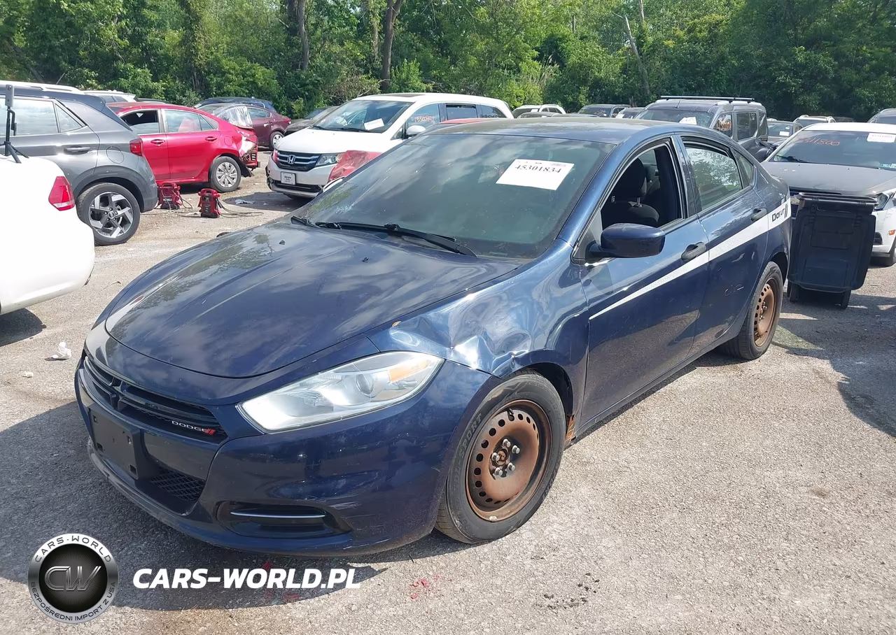 2013 Dodge Dart Se VIN:1C3CDFAA7DD297072 - 2