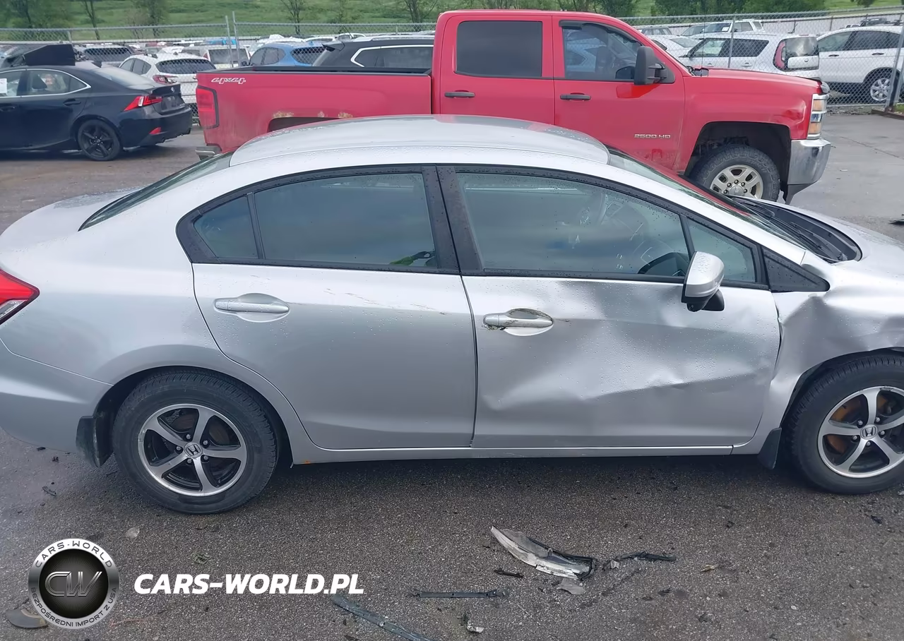 2015 Honda Civic Se VIN:19XFB2F70FE101415 - 13