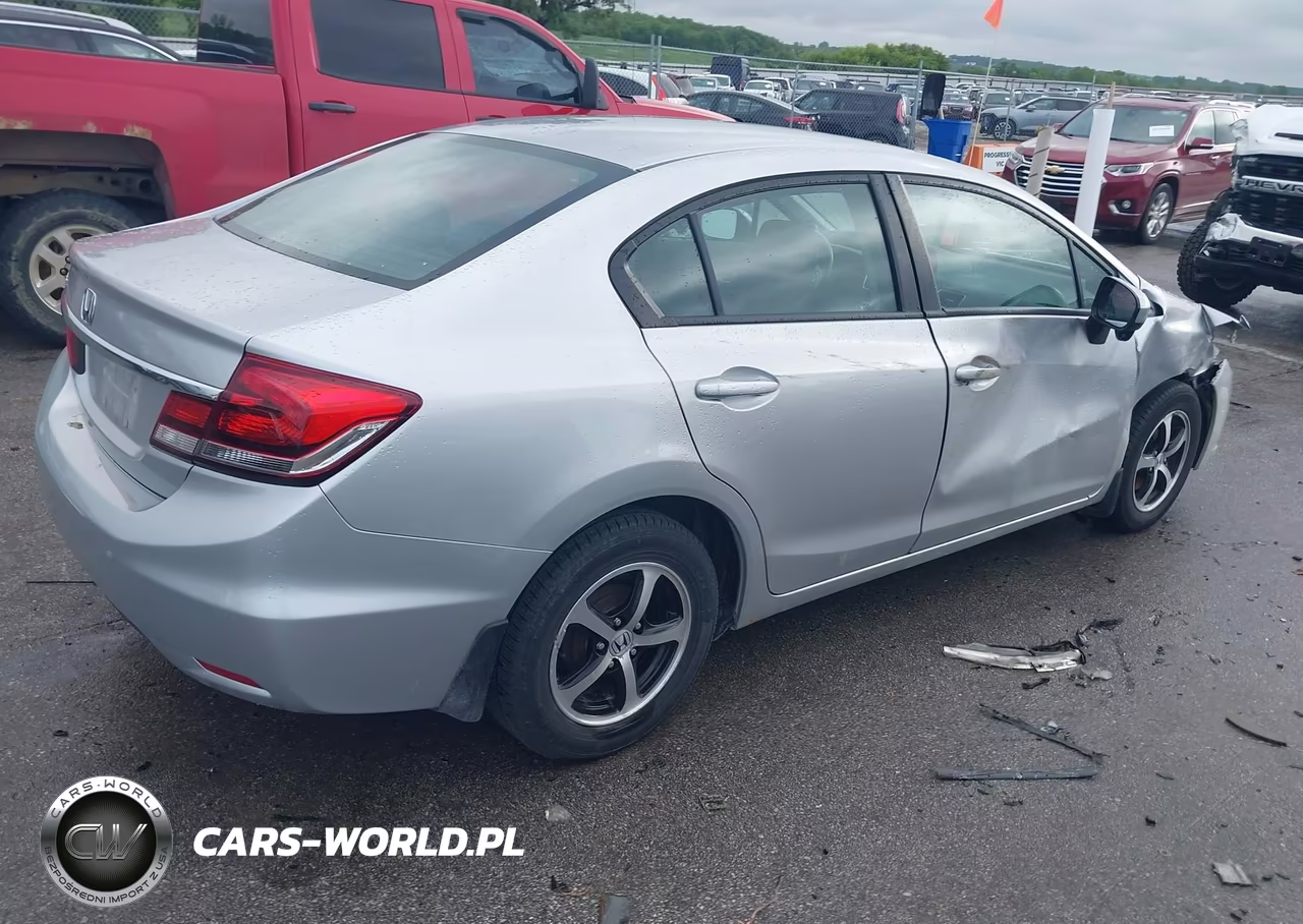 2015 Honda Civic Se VIN:19XFB2F70FE101415 - 4