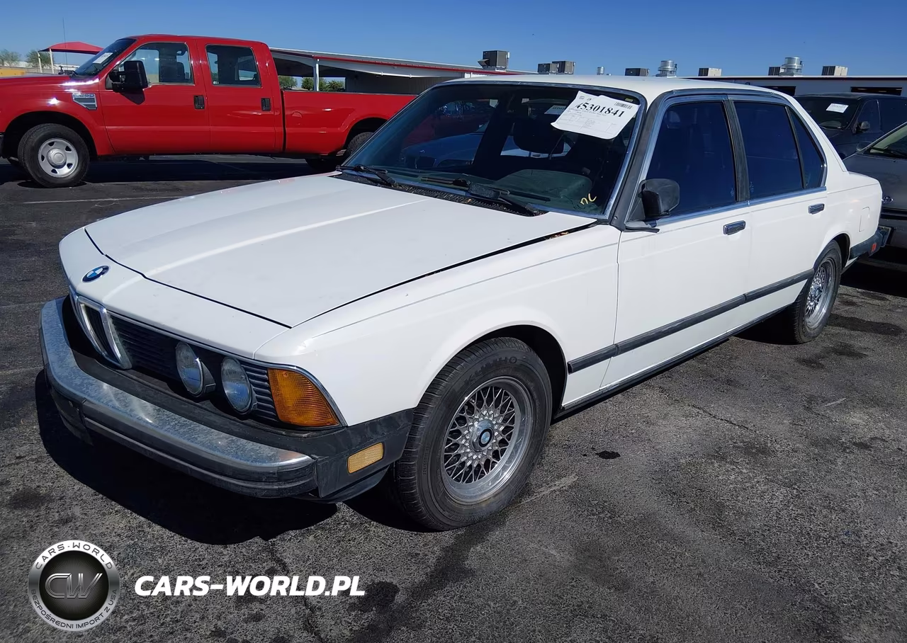 1984 BMW 733 I Automatic VIN:WBAFF8408E9281868 - 2
