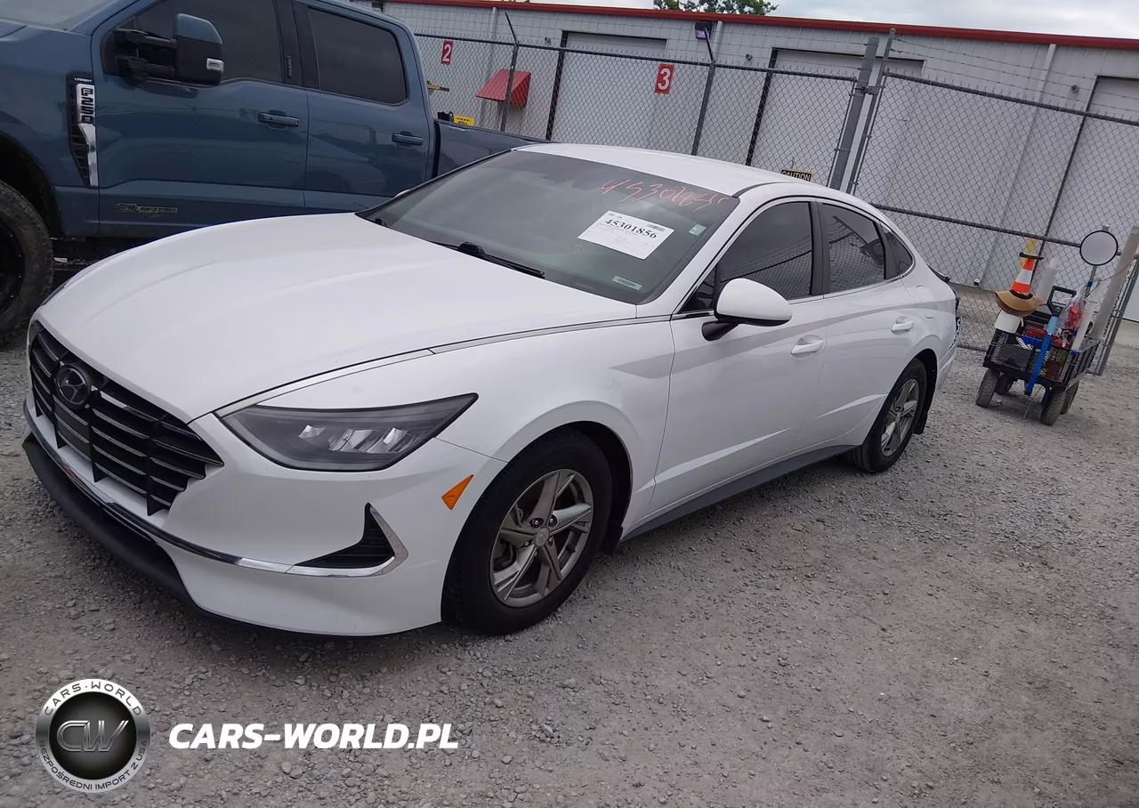 2021 Hyundai Sonata Se VIN:5NPEG4JAXMH106786 - 2