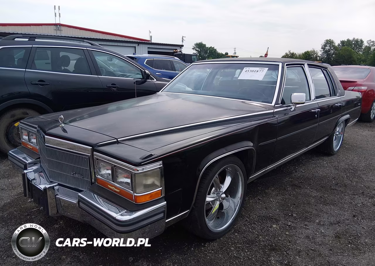 1986 Cadillac Fleetwood Brougham VIN:1G6DW69Y2G9718475 - 2