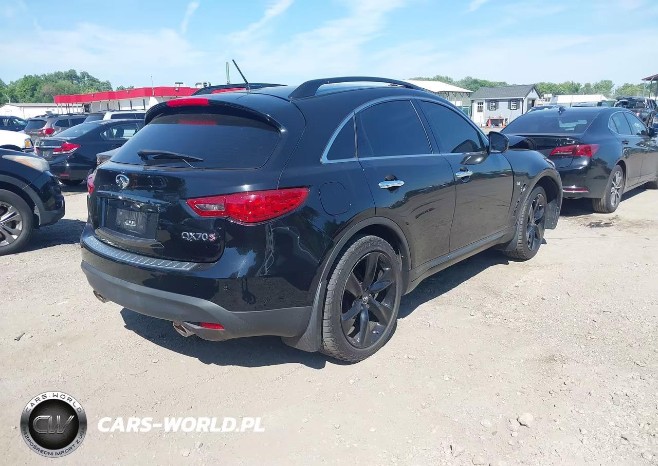 2015 Infiniti Qx70 VIN:JN8CS1MW1FM481443 - 4
